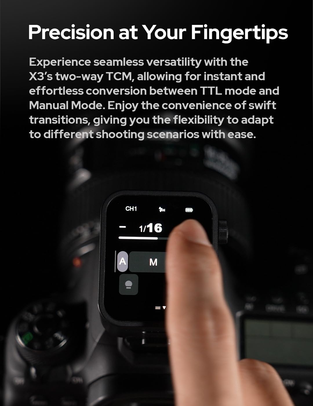 Foto 4 pulgar | Disparador De Flash Inalámbrico Godox X3 X3-n X3n Para Cámaras Nikon - Venta Internacional.