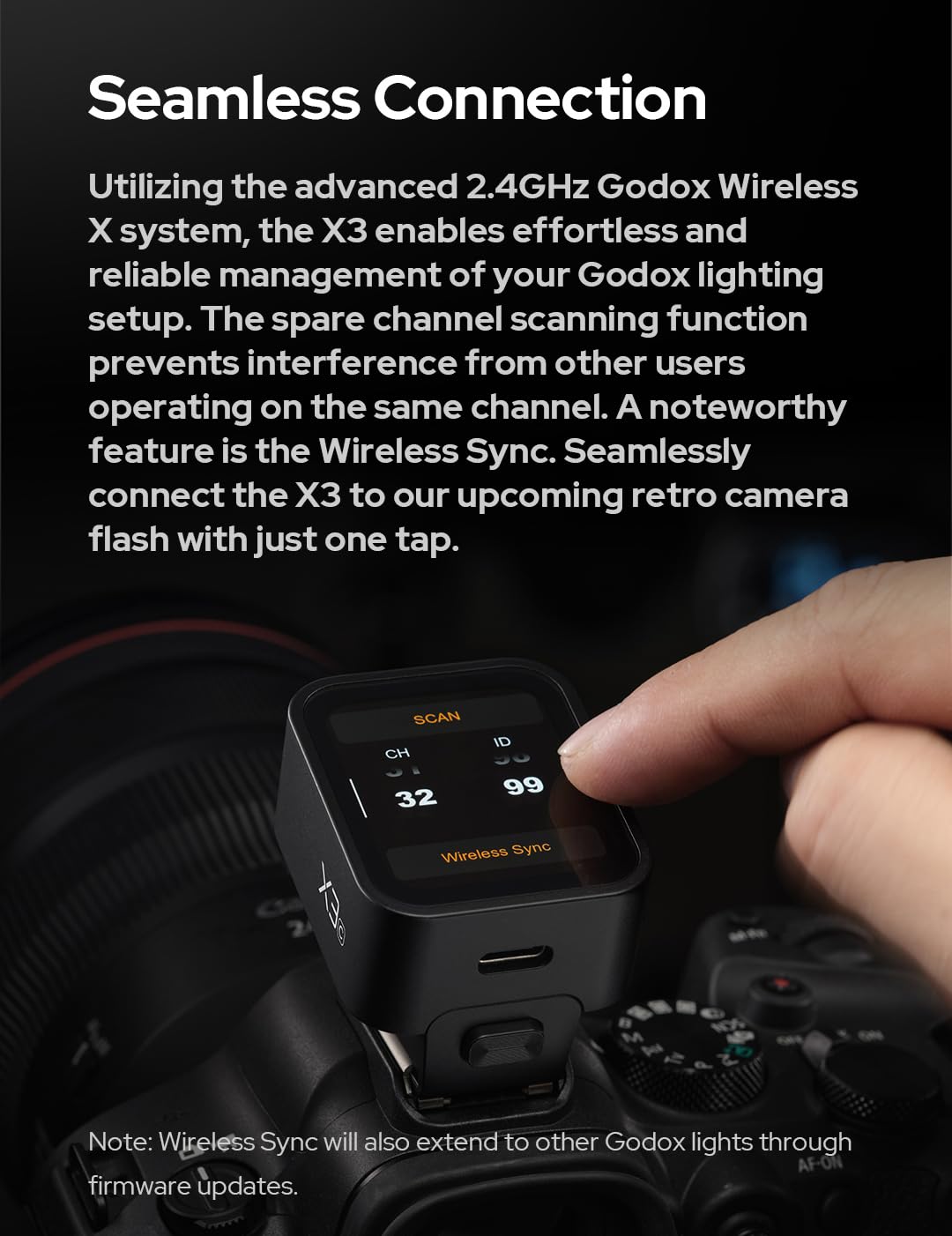 Foto 5 pulgar | Disparador De Flash Inalámbrico Godox X3 X3-n X3n Para Cámaras Nikon - Venta Internacional.