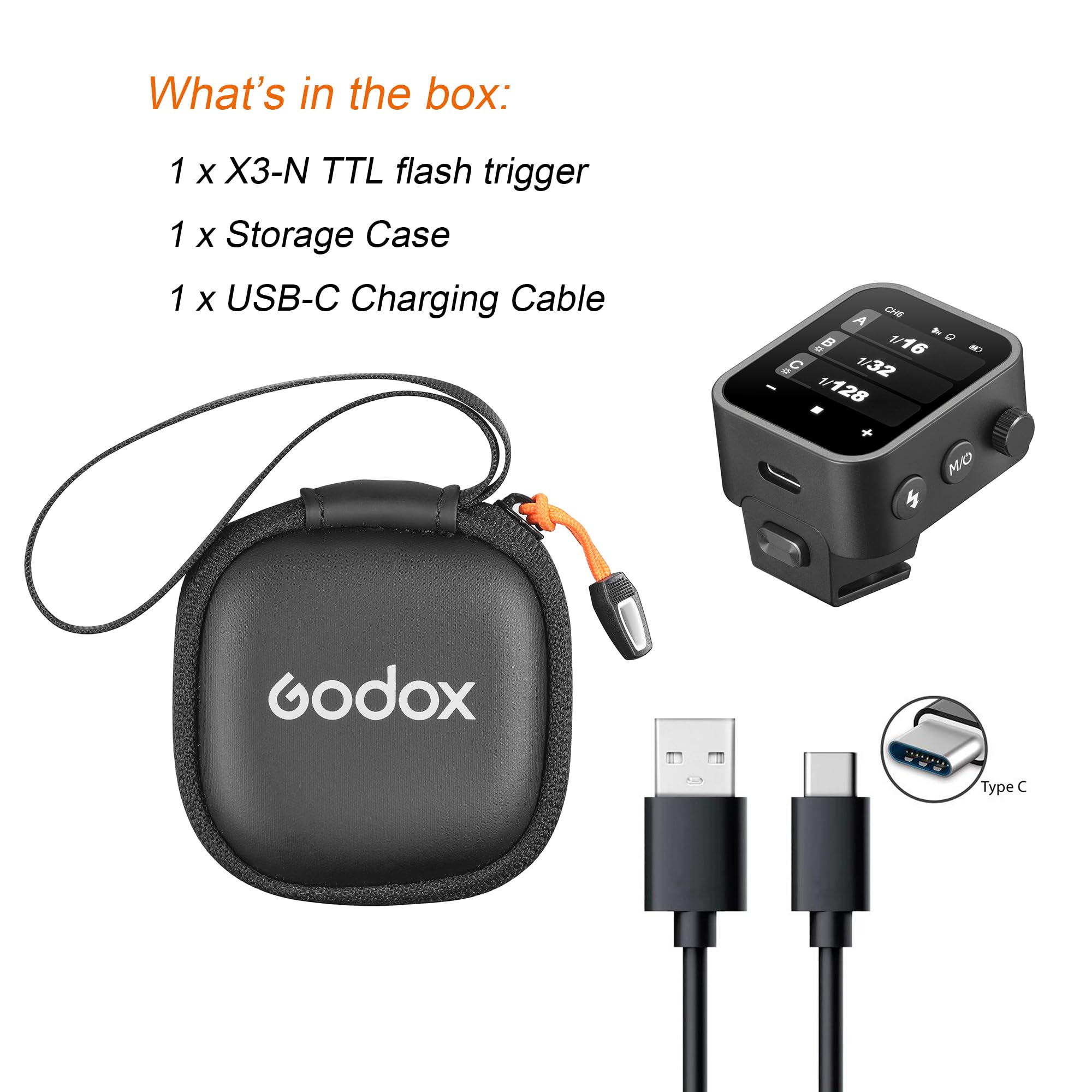 Foto 8 pulgar | Disparador De Flash Inalámbrico Godox X3 X3-n X3n Para Cámaras Nikon - Venta Internacional.