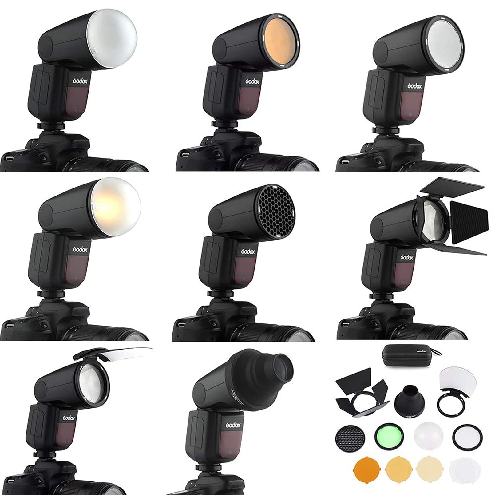 Foto 2 | Kit De Accesorios Godox Ak-r1 Para Godox V1, V1 Pro, Ad100 Pro - Venta Internacional.