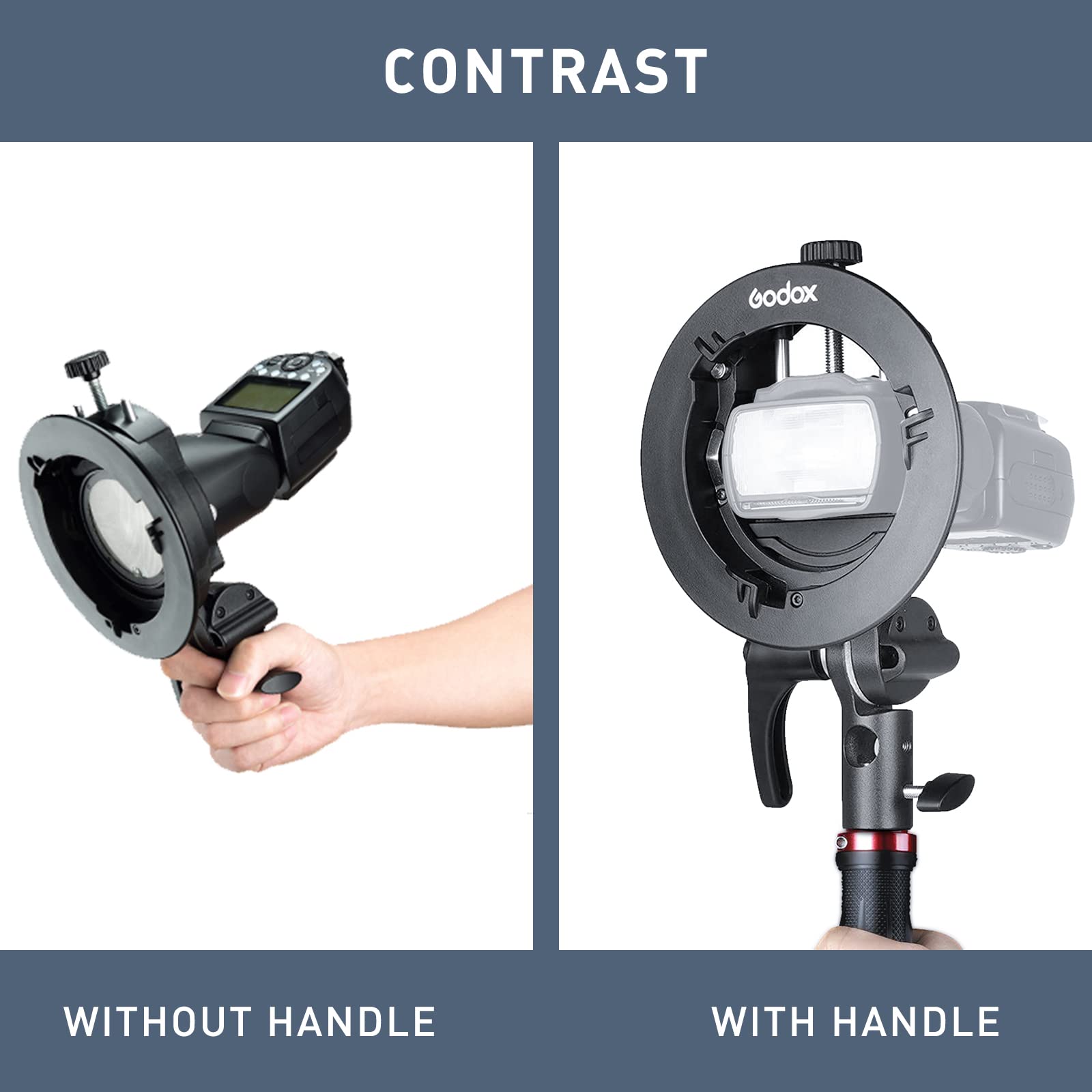 Foto 3 pulgar | Soporte Speedlite Godox S2 S-type Con Mango Para Ad200pro - Venta Internacional.