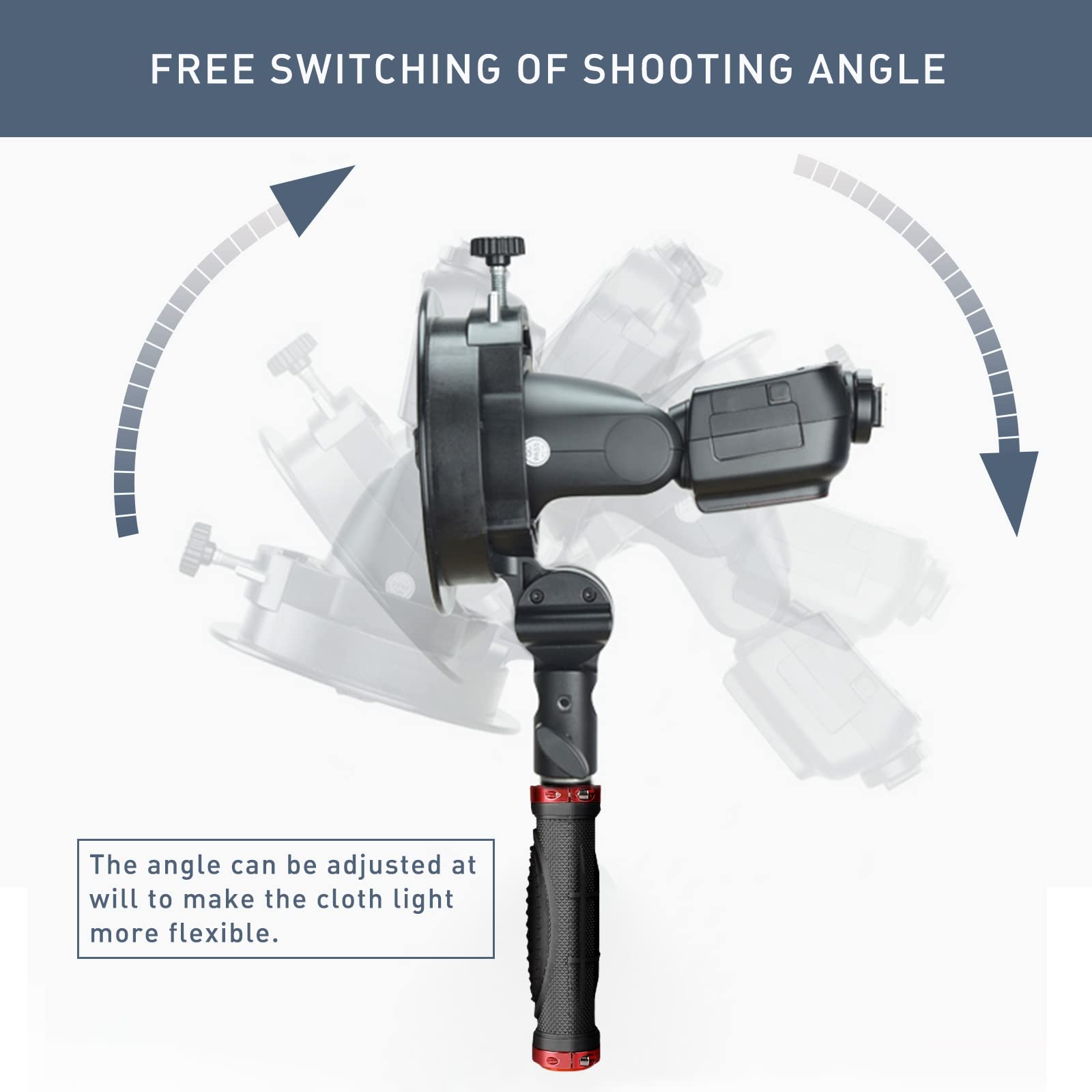 Foto 3 | Soporte Speedlite Godox S2 S-type Con Mango Para Ad200pro - Venta Internacional.