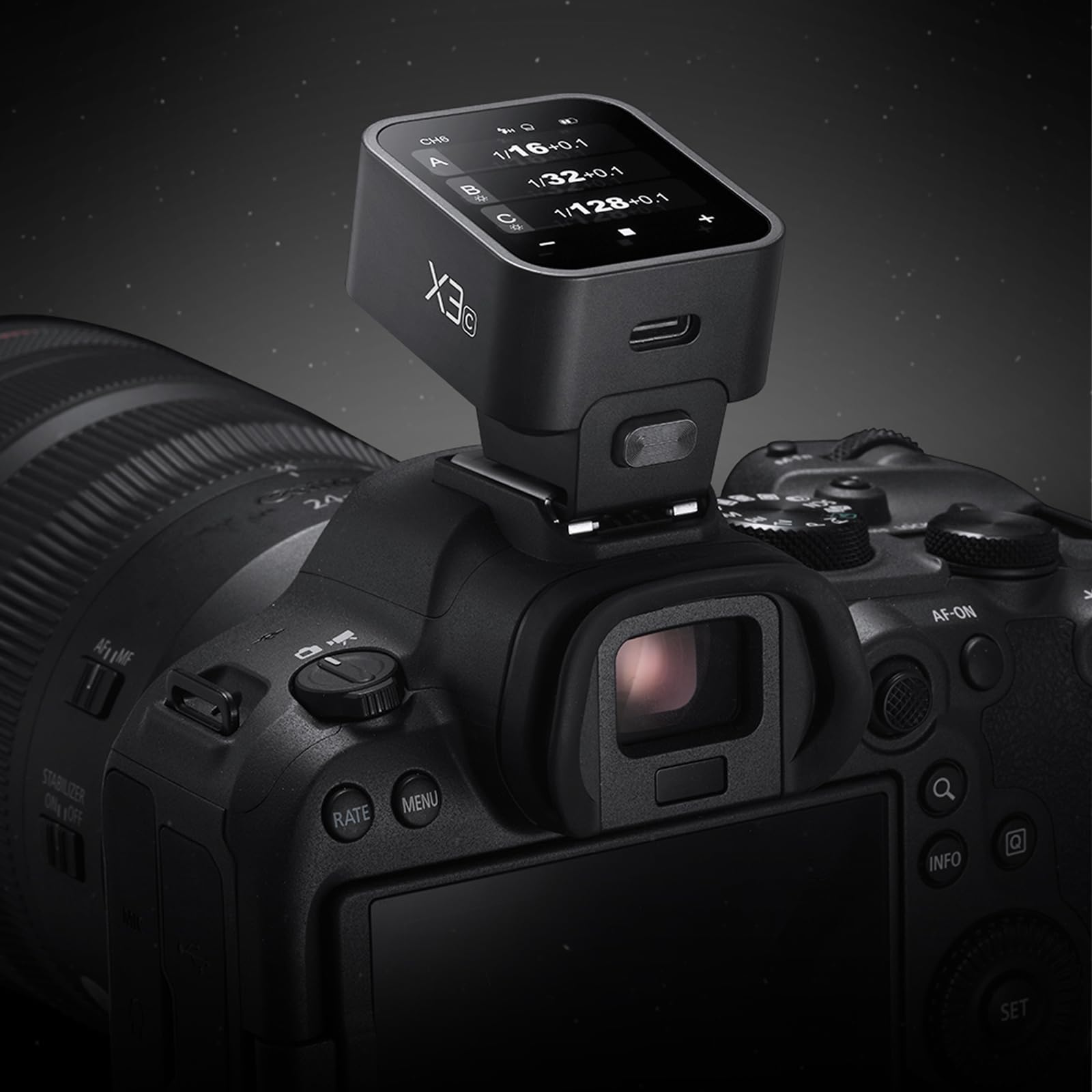 Foto 3 pulgar | Disparador De Flash Inalámbrico Godox X3-c Ttl Para Cámara Canon - Venta Internacional.