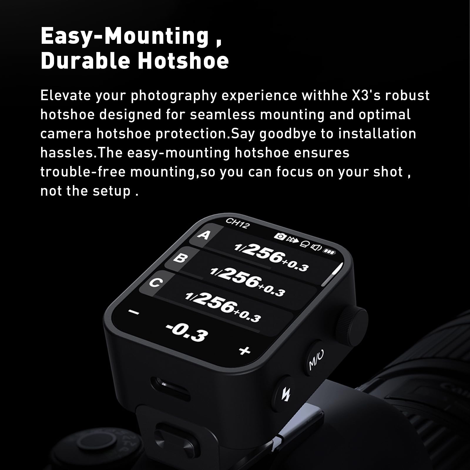 Foto 6 | Disparador De Flash Inalámbrico Godox X3-c Ttl Para Cámara Canon - Venta Internacional.