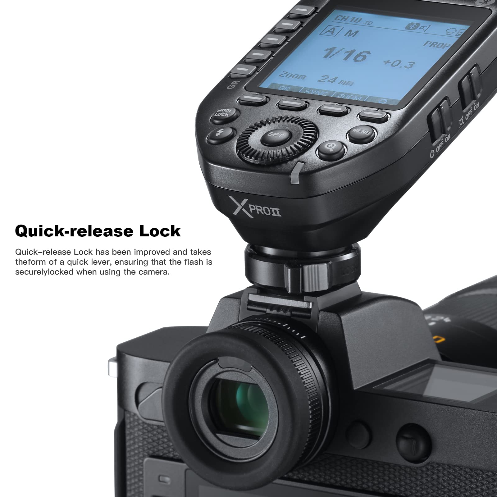 Foto 5 | Transmisor Flash Trigger Godox Xproii-c Para Cámaras Canon - Venta Internacional.