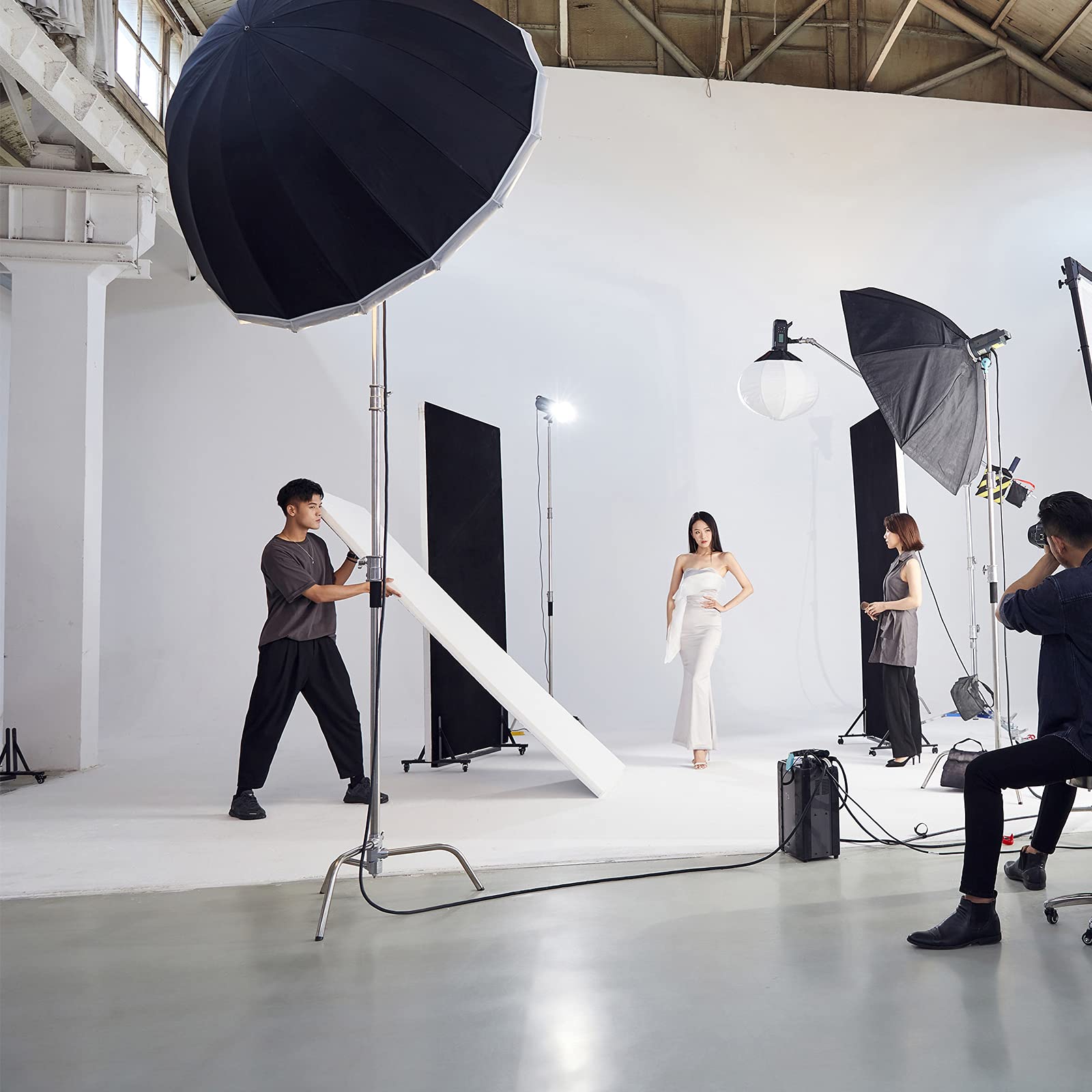 Foto 5 pulgar | Paraguas Reflectante Godox Ub-105w 105 Cm Con Funda Difusora - Venta Internacional.