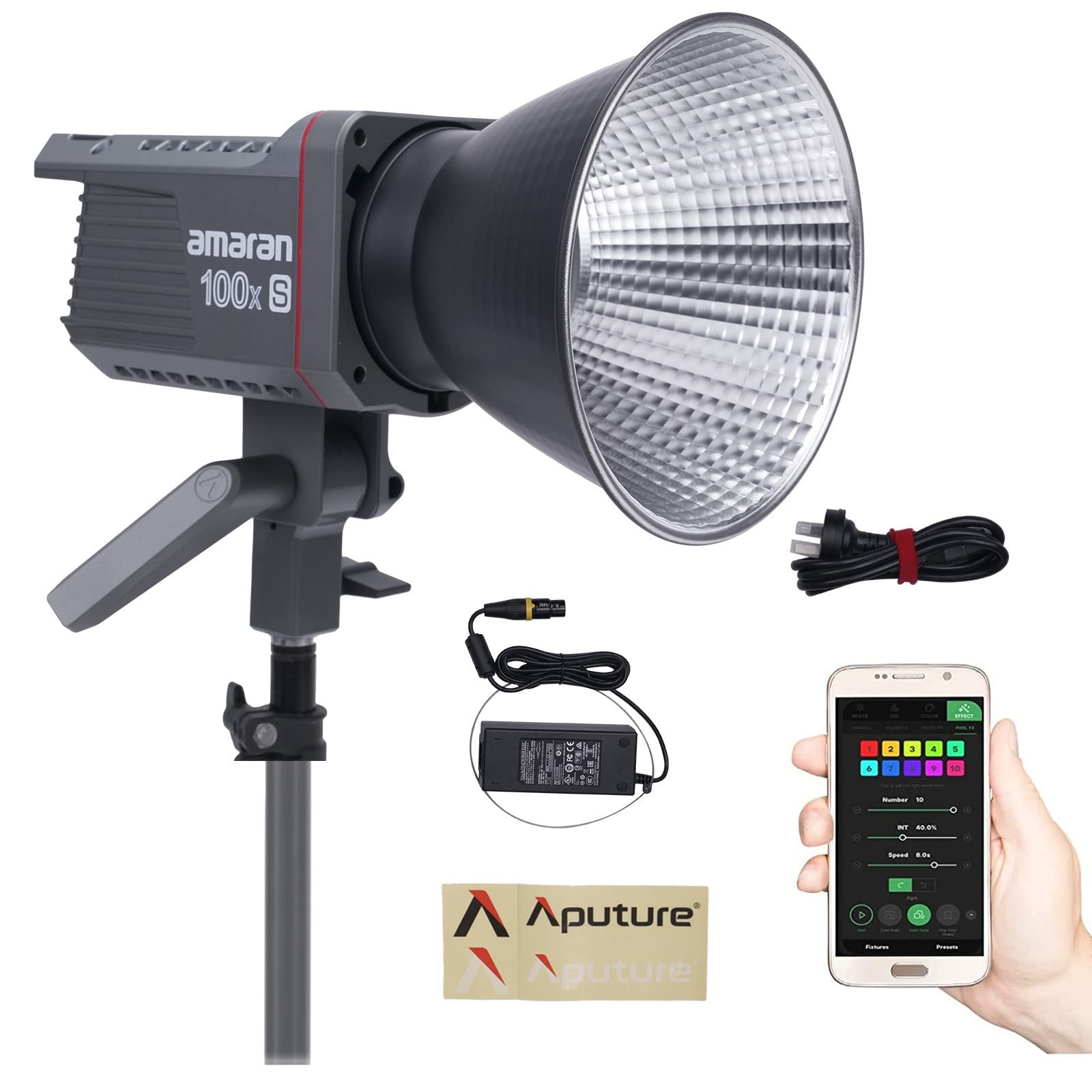 Foto 1 | Lámpara De Vídeo Aputure Amaran 100x X 100w Led Bicolor 2700k-6500k - Venta Internacional.
