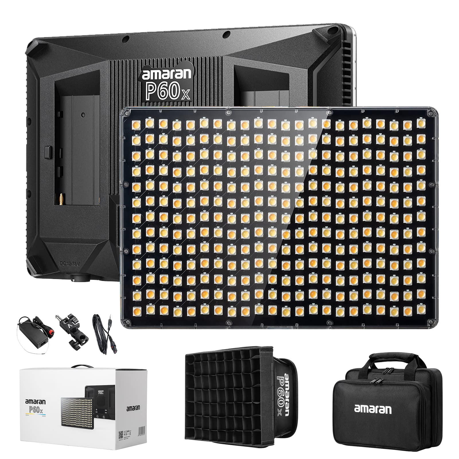 Foto 2 pulgar | Panel De Vídeo Light Aputure Amaran P60x 60w Cri95+ Tlci 97+ - Venta Internacional.