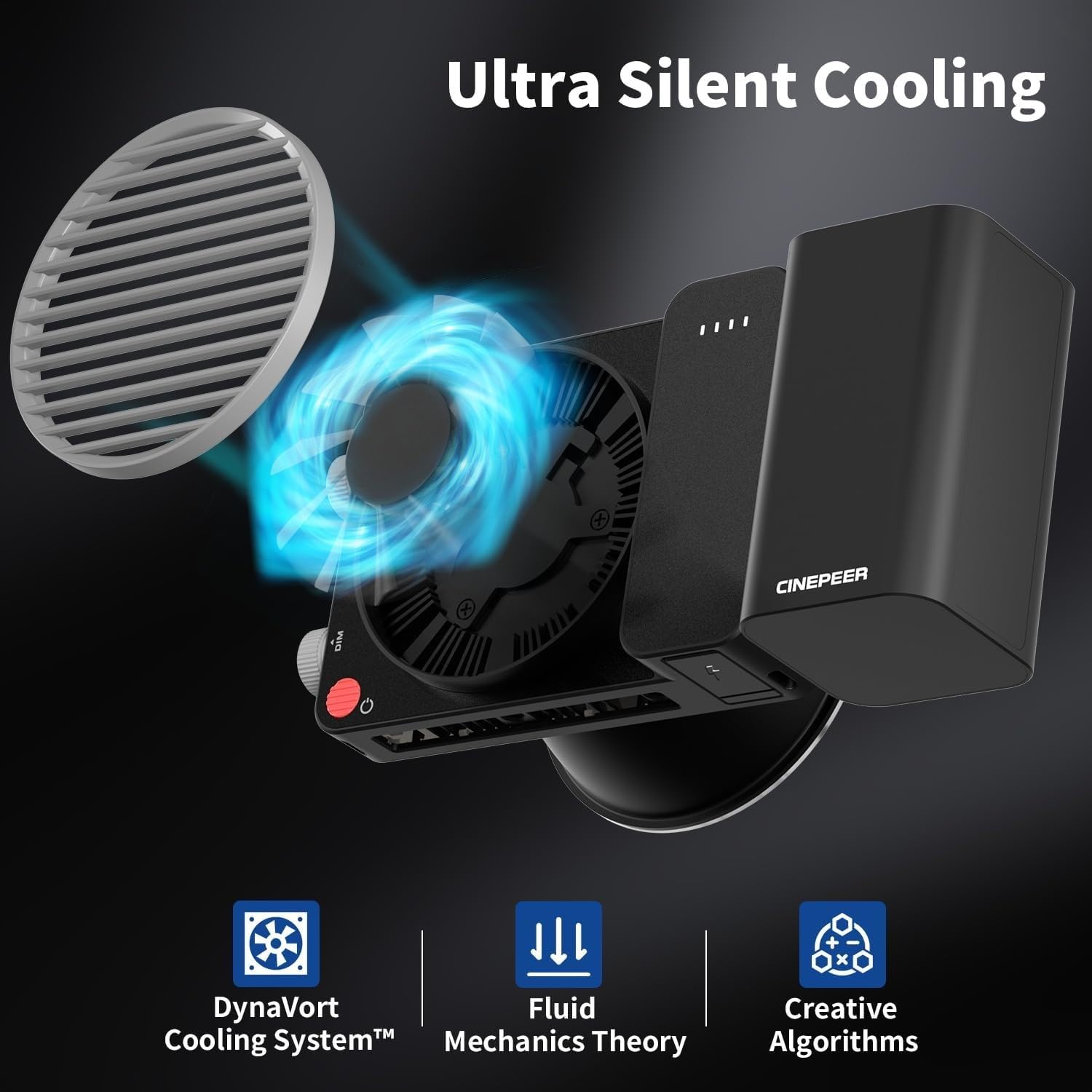 Foto 6 pulgar | Luz Led De Vídeo Zhiyun Cinepeer Cx100 De 100 W Con Batería De 4500 Mah - Venta Internacional.