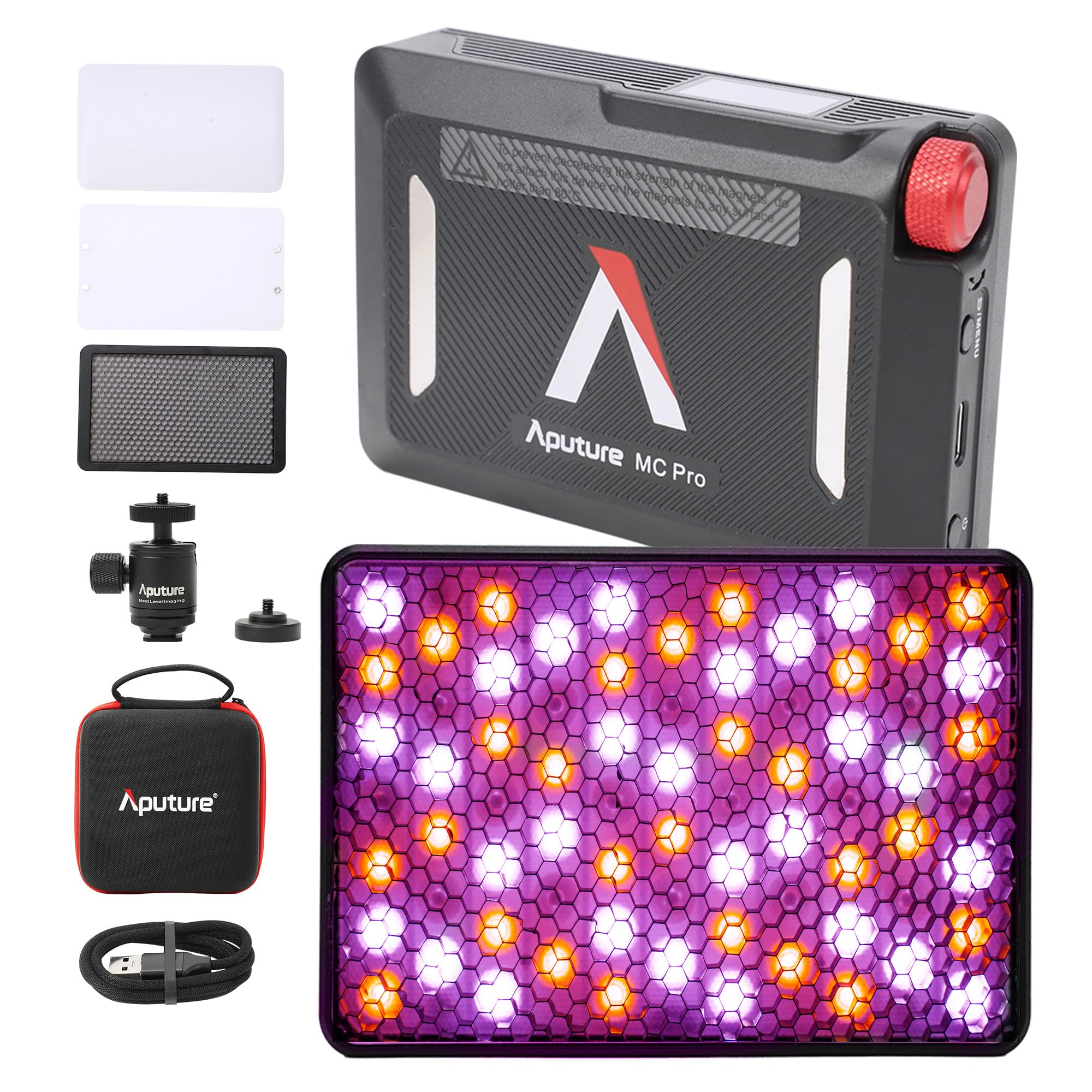 Foto 2 pulgar | Luz De Vídeo Para Cámara Aputure Mc Pro Led De 5 W, 2000 A 10 000 K - Venta Internacional.
