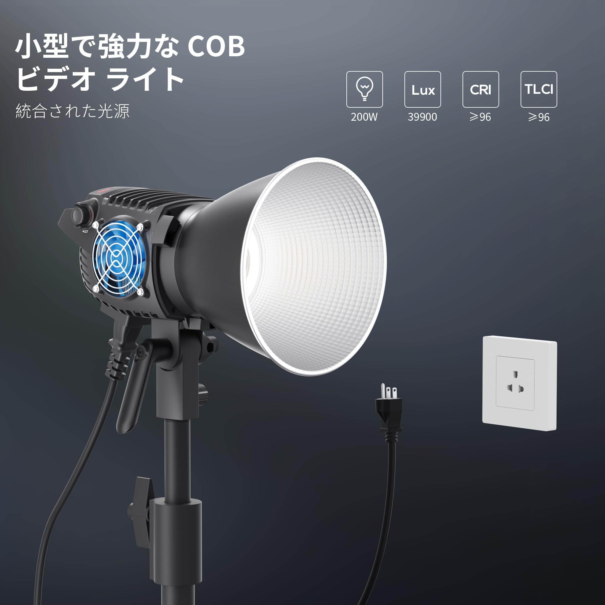 Foto 3 pulgar | Lámpara Led De Vídeo Zhiyun Molus B200 200 W Bicolor 2700k-6500k - Venta Internacional.