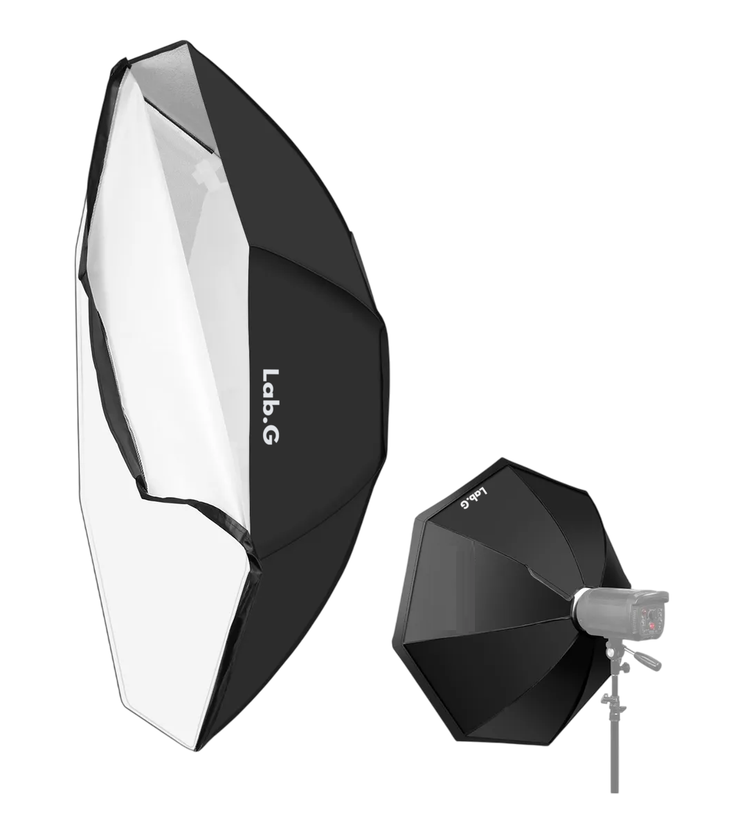 Foto 1 | Octabox Lab.g 95cm Nuevo Diseño Softbox Difusor Octogonal Negro Blanco