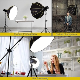 Foto 6 | Soporte Bowens De Fibra Esterlina Softbox Glow Parasnap De 36 Octas - Venta Internacional.