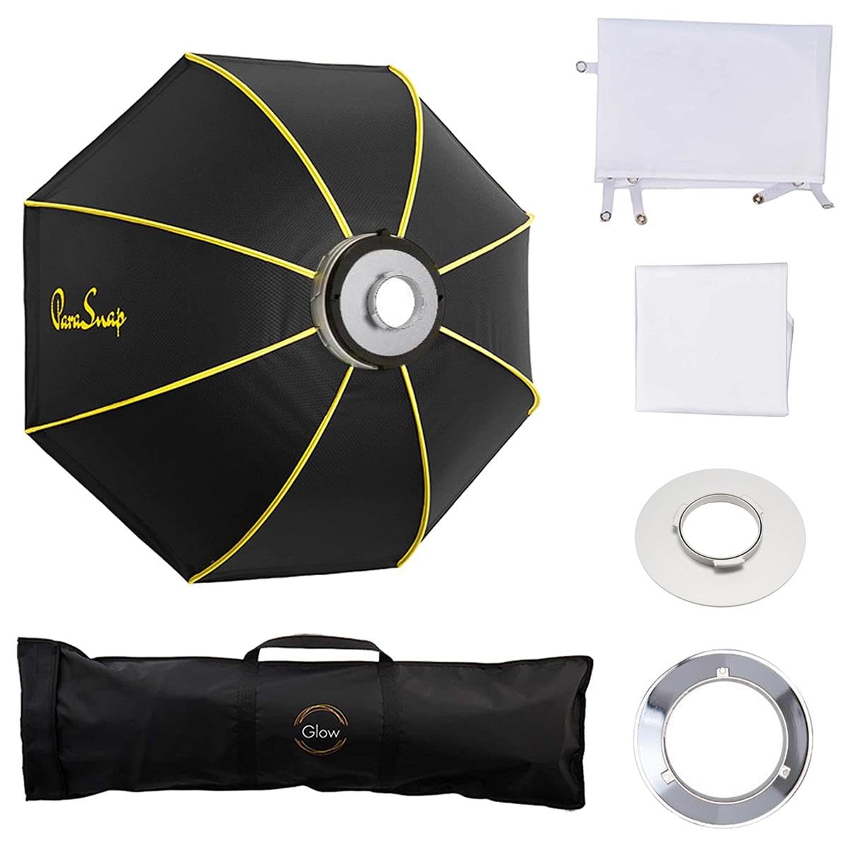 Soporte Soft Box Glow Parasnap 44 Octa De Fibra De Ley Bowens - Venta Internacional.