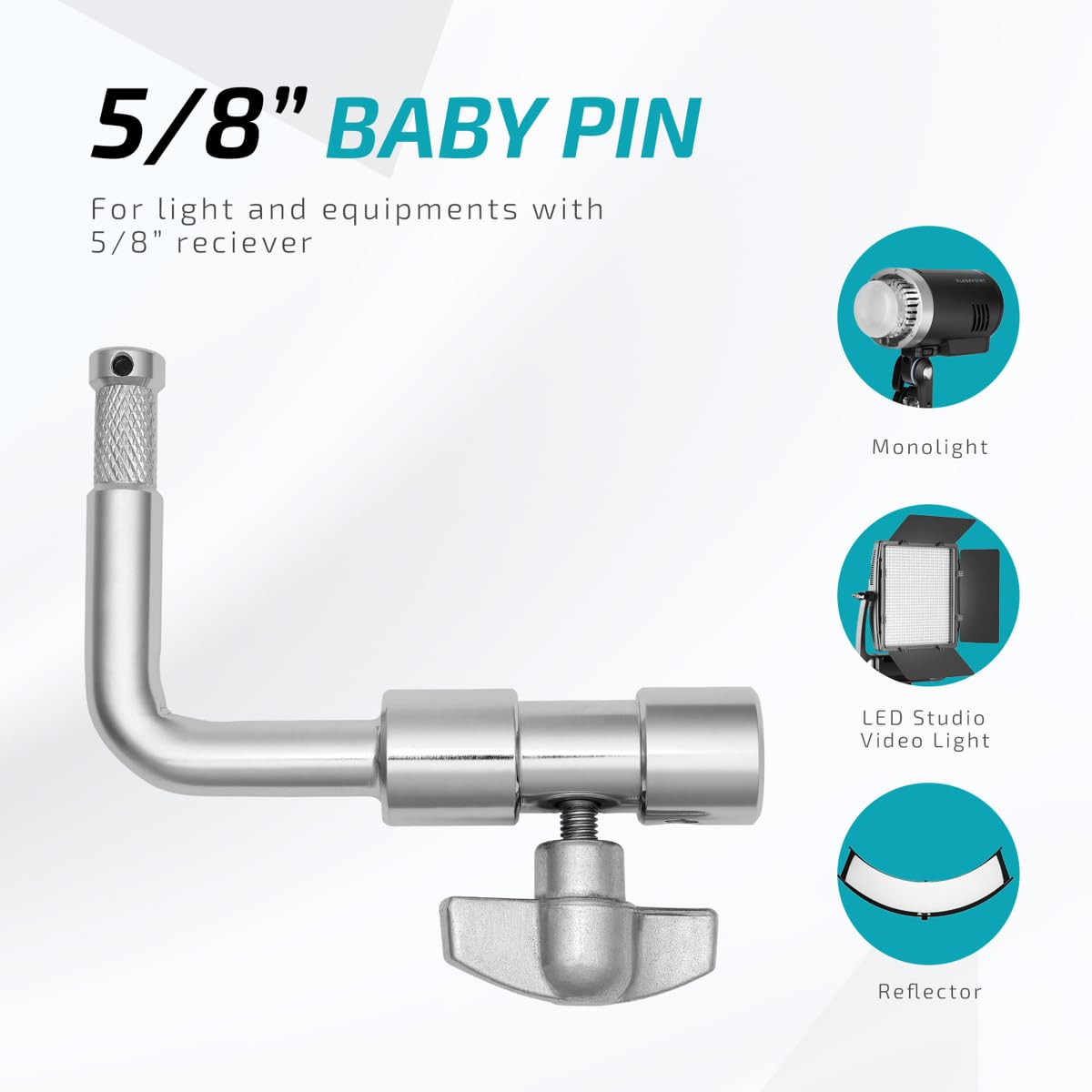 Foto 4 | Adaptador De Ángulo Recto Flashpoint Baby Pin - Venta Internacional.