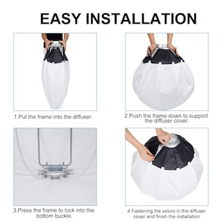 Foto 5 | Modificador De Luz Suave Lantern Softbox Godox Cs-65d Para Sl-60 W - Venta Internacional.