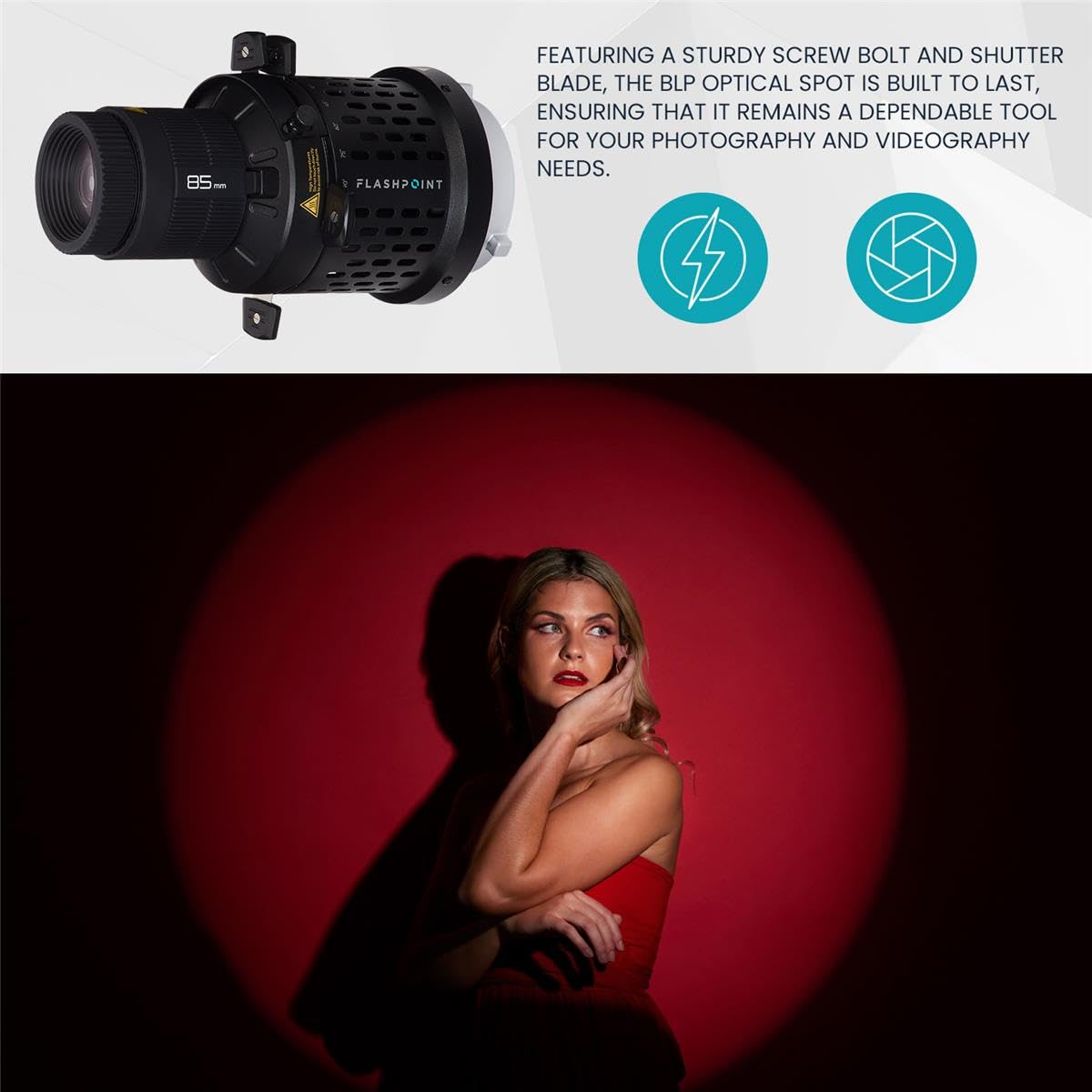 Foto 4 pulgar | Punto Óptico Flashpoint Blp Para Led Con Soporte Bowens - Venta Internacional.