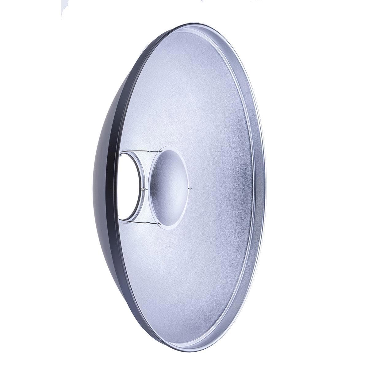 Beauty Dish Glow 28 Plateado Para Soporte Pulso Broncolor - Venta Internacional.