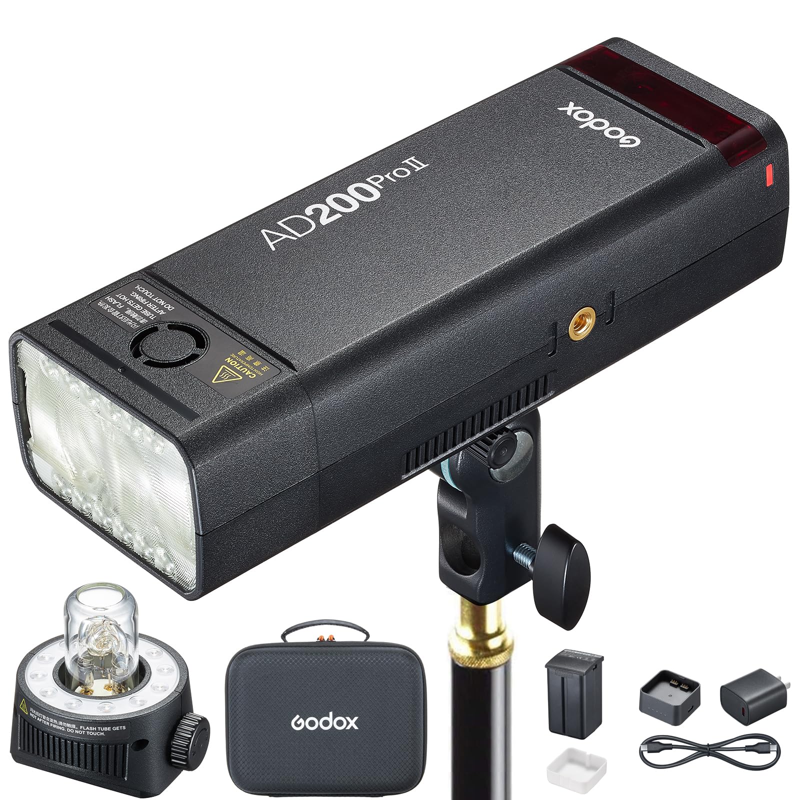 Foto 2 pulgar | Flash Godox Ad200pro Ii, 200 W, Ttl Hss, 2,4 G Speedlite - Venta Internacional.