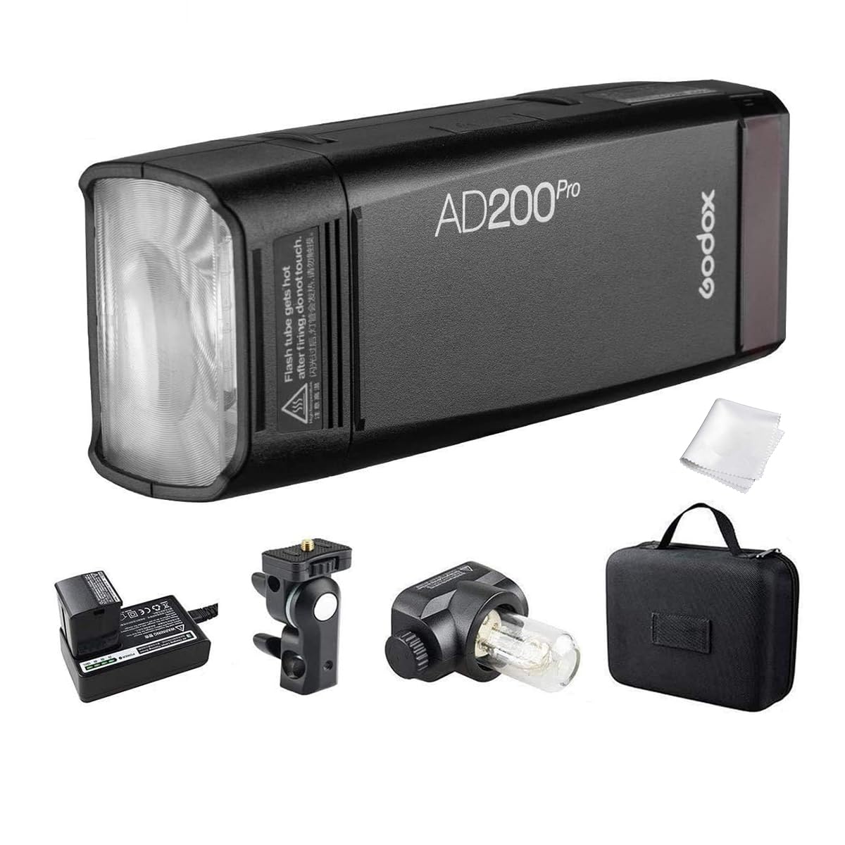 Foto 2 pulgar | Flash Estroboscópico Godox Ad200 Pro Ad200 Pro 200 W, 2,4 G, 2900 Mah - Venta Internacional.