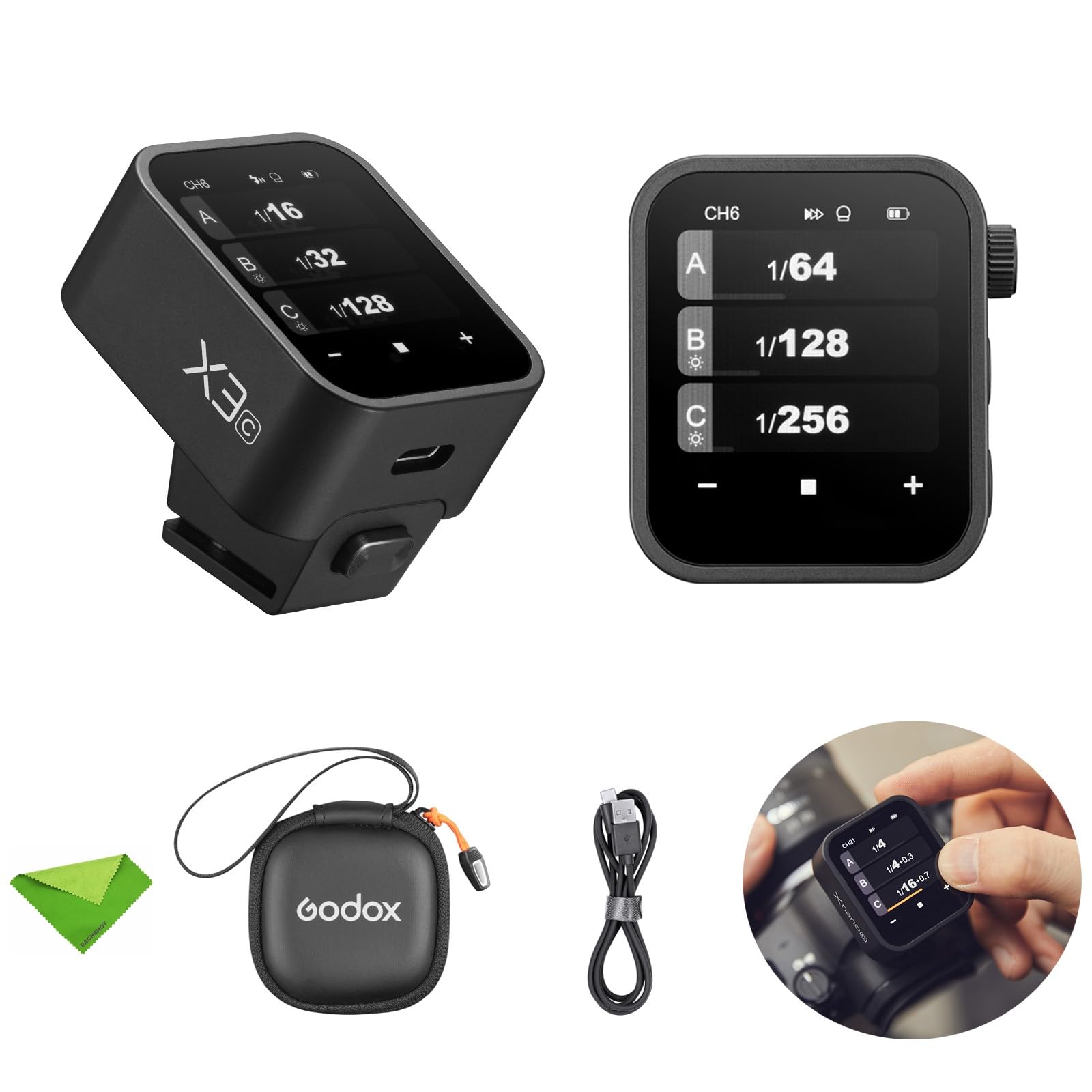 Foto 2 pulgar | Disparador De Flash Godox X3-c X3c X3 C Ttl Inalámbrico Para Canon - Venta Internacional.