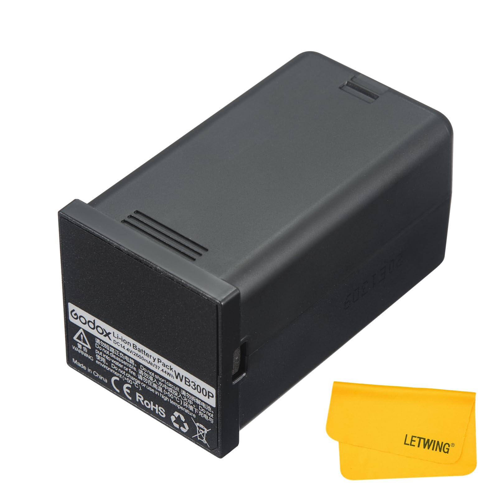 Paquete De Baterías Godox Wb300p Litio 2600 Mah Para Ad300 Pro - Venta Internacional.