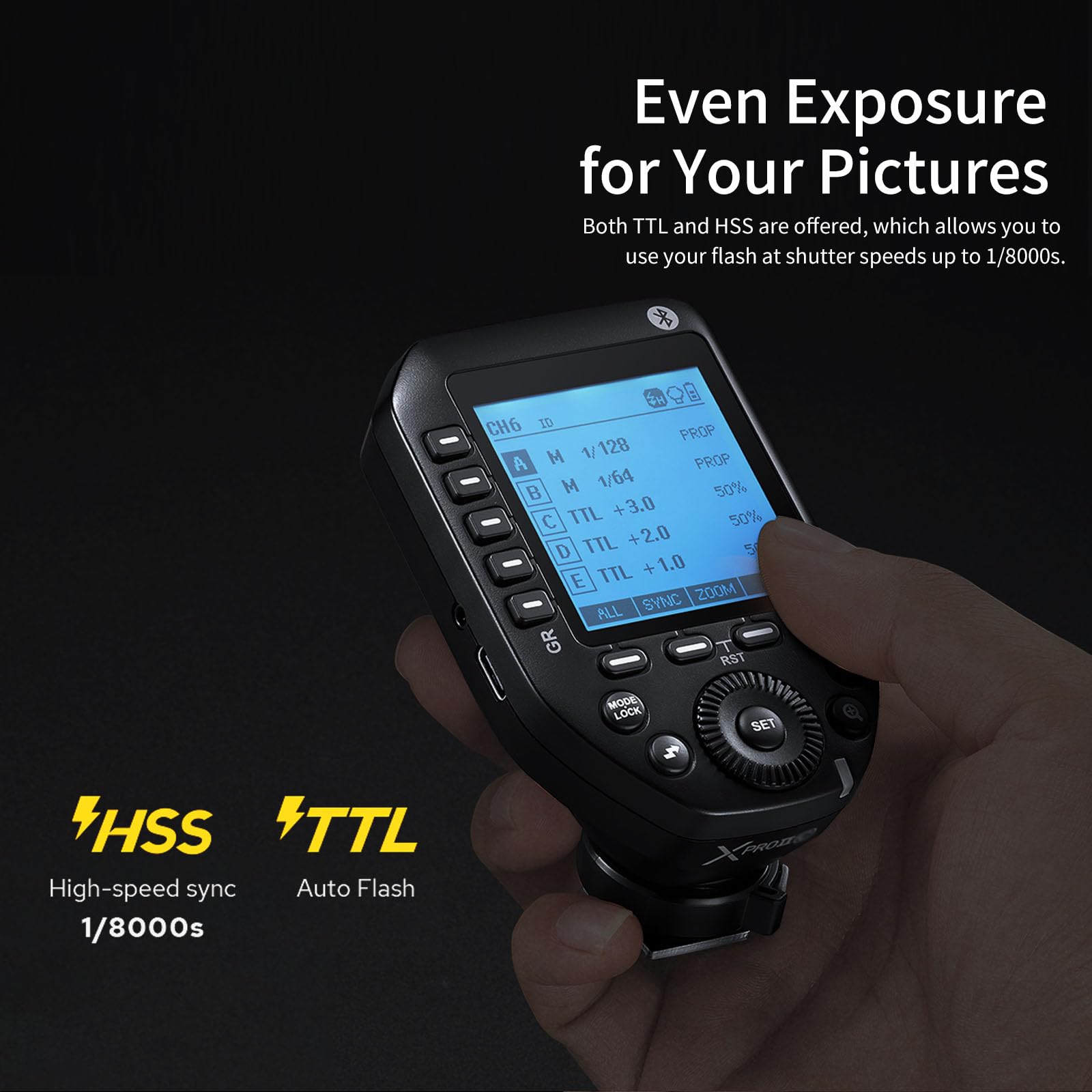 Foto 3 pulgar | Disparador De Flash Inalámbrico Godox Xproii-n Para Cámara Nikon - Venta Internacional.