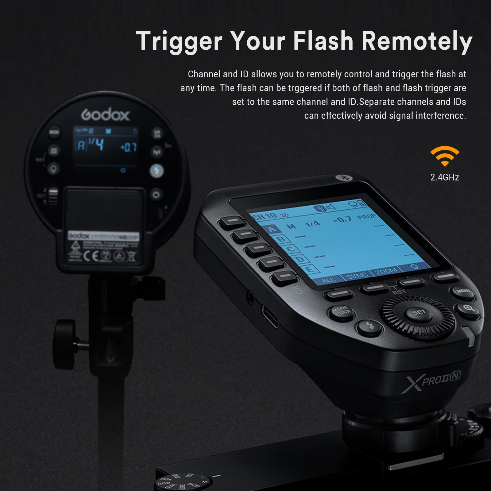 Foto 4 pulgar | Disparador De Flash Inalámbrico Godox Xproii-n Para Cámara Nikon - Venta Internacional.