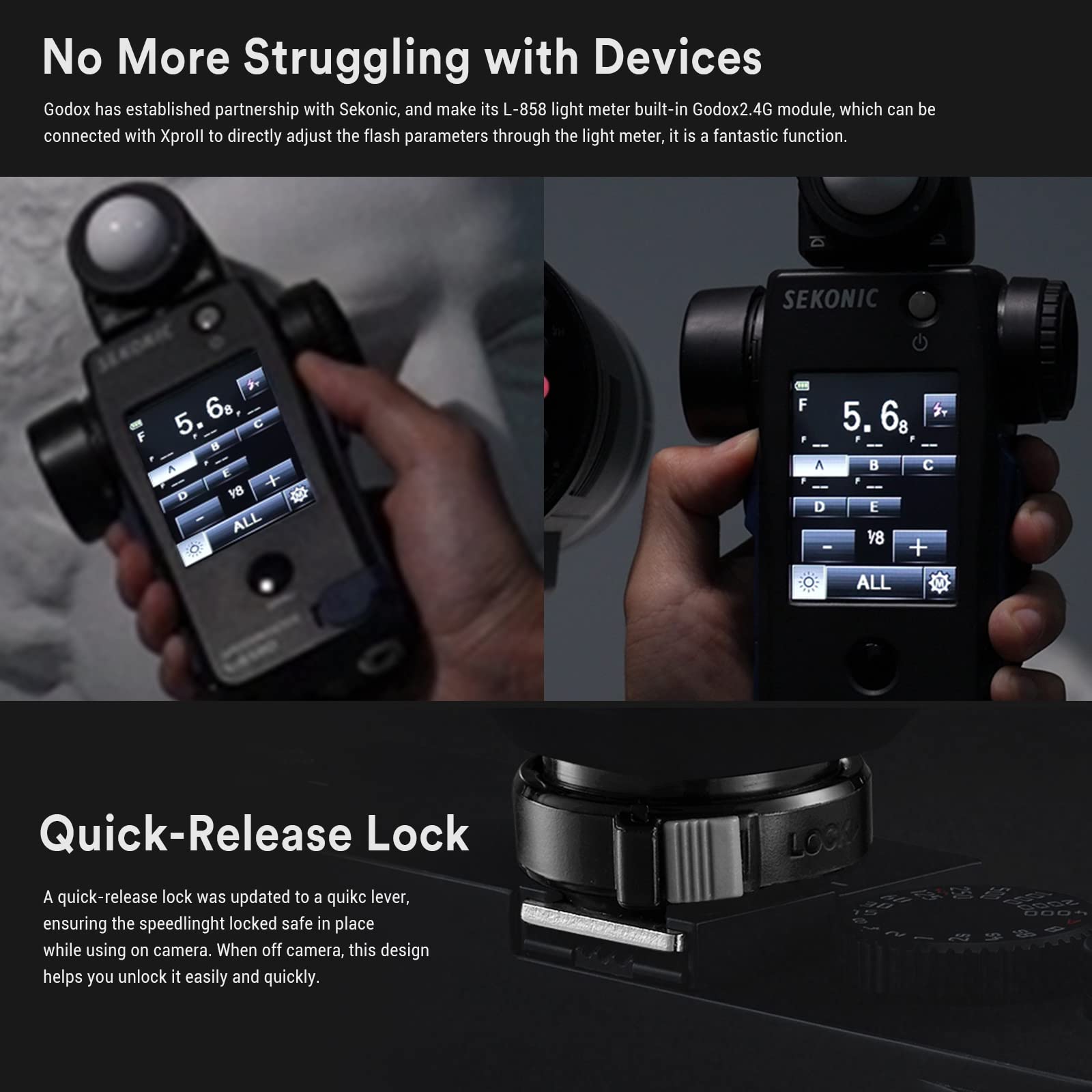 Foto 8 pulgar | Disparador De Flash Inalámbrico Godox Xproii-n Para Cámara Nikon - Venta Internacional.