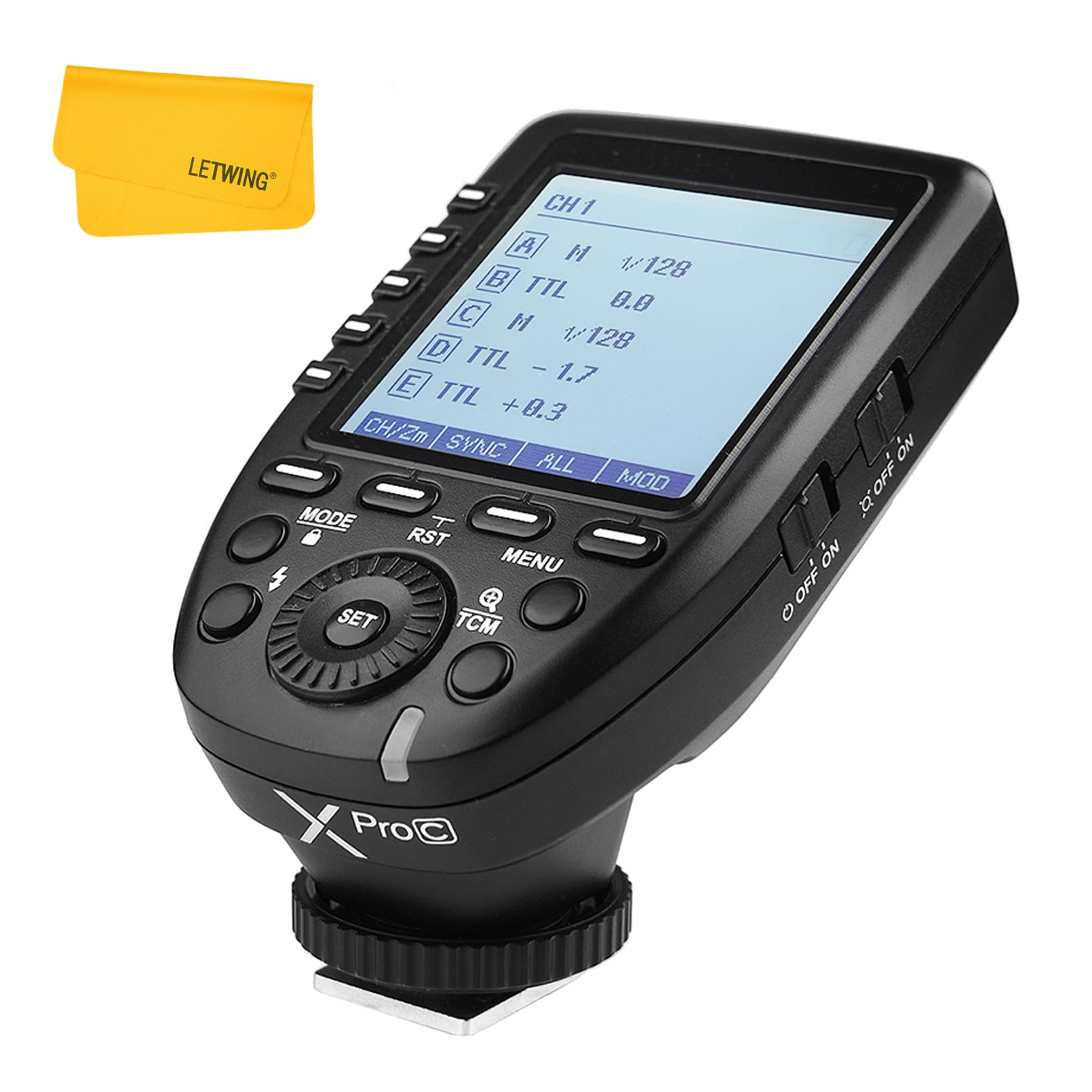 Disparador De Flash Inalámbrico Godox Xpro-c Ttl Para Cámara Canon - Venta Internacional.
