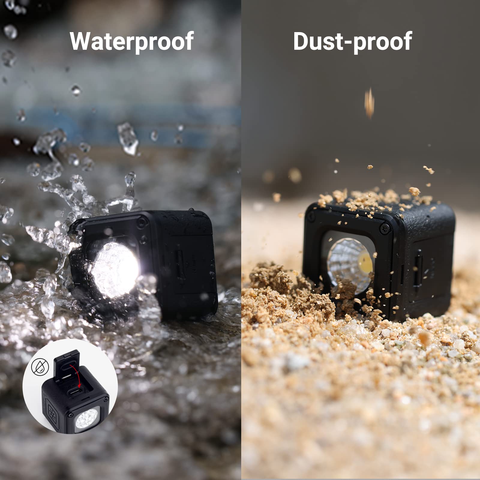 Foto 5 pulgar | Lámpara Led De Vídeo Smallrig Rm01 Resistente Al Agua Con 8 Filtros De Color - Venta Internacional.