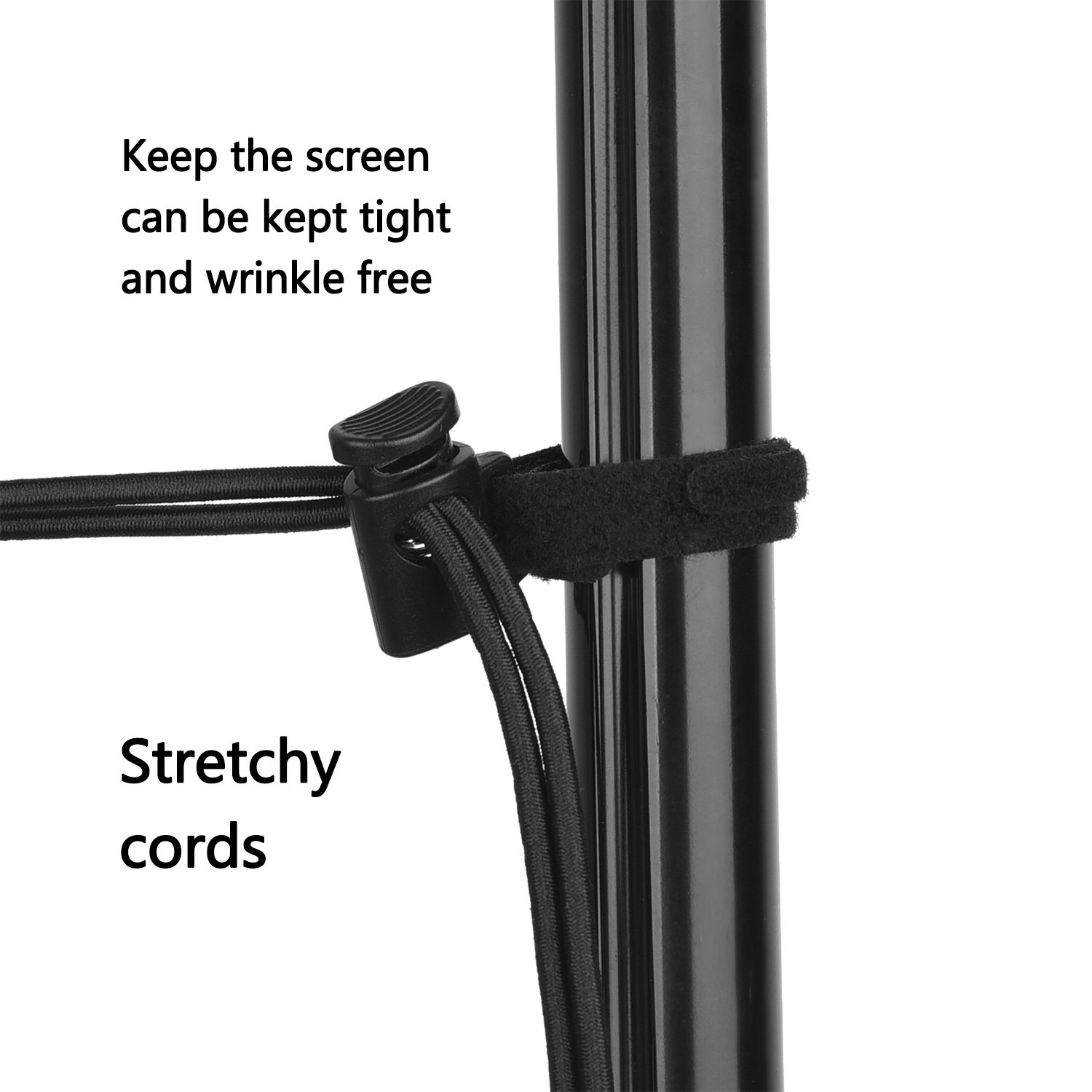 Foto 7 pulgar | Soporte Para Fondos De Fondo, Mudder, 12 Unidades, Color Negro - Venta Internacional.