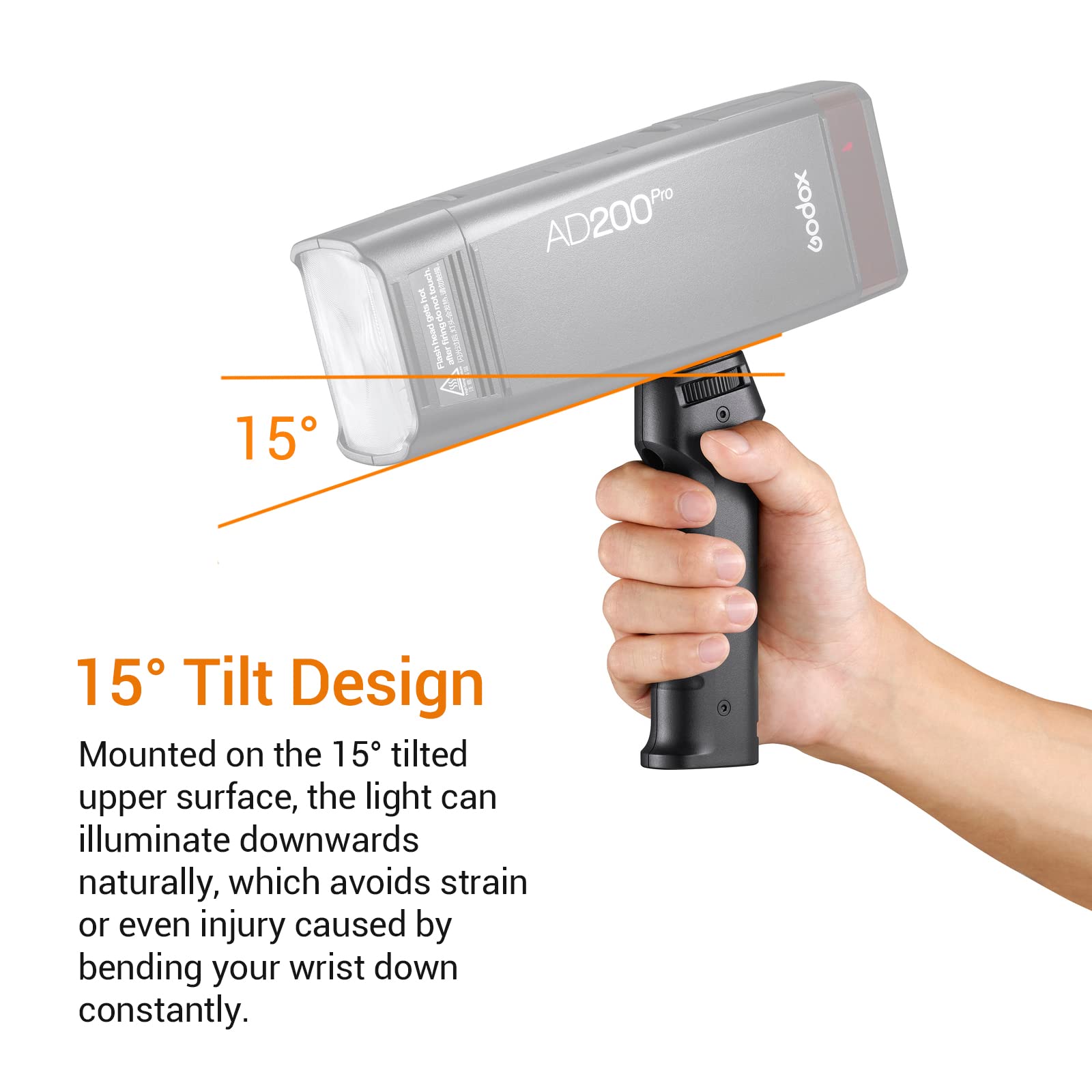 Foto 5 pulgar | Flash Grip Godox Fg-100 Con Soporte Speedlite Para Ad300 Pro - Venta Internacional.