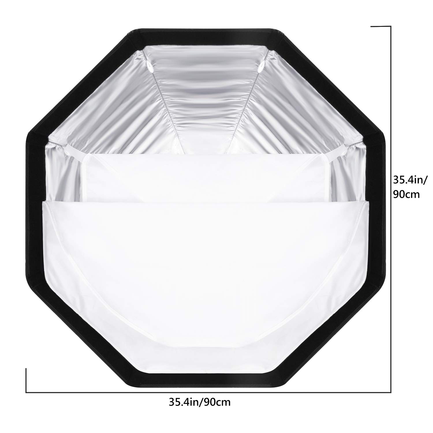 Foto 4 pulgar | Softbox Neewer Octogonal De 90 Cm Con Soporte Bowens Para Estudio - Venta Internacional.