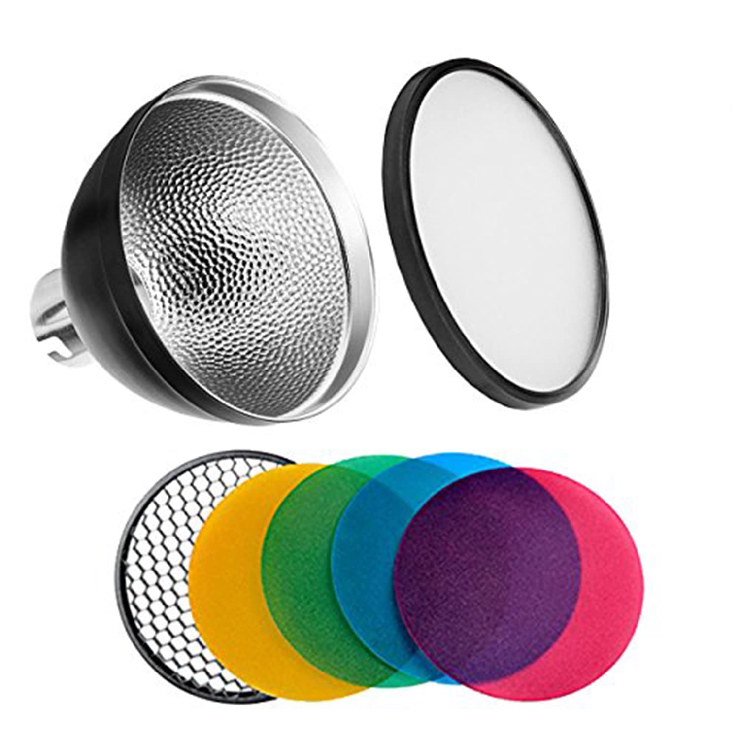 Accesorio: Reflector Estándar Godox Ad-s2 Con Difusor Suave - Venta Internacional.