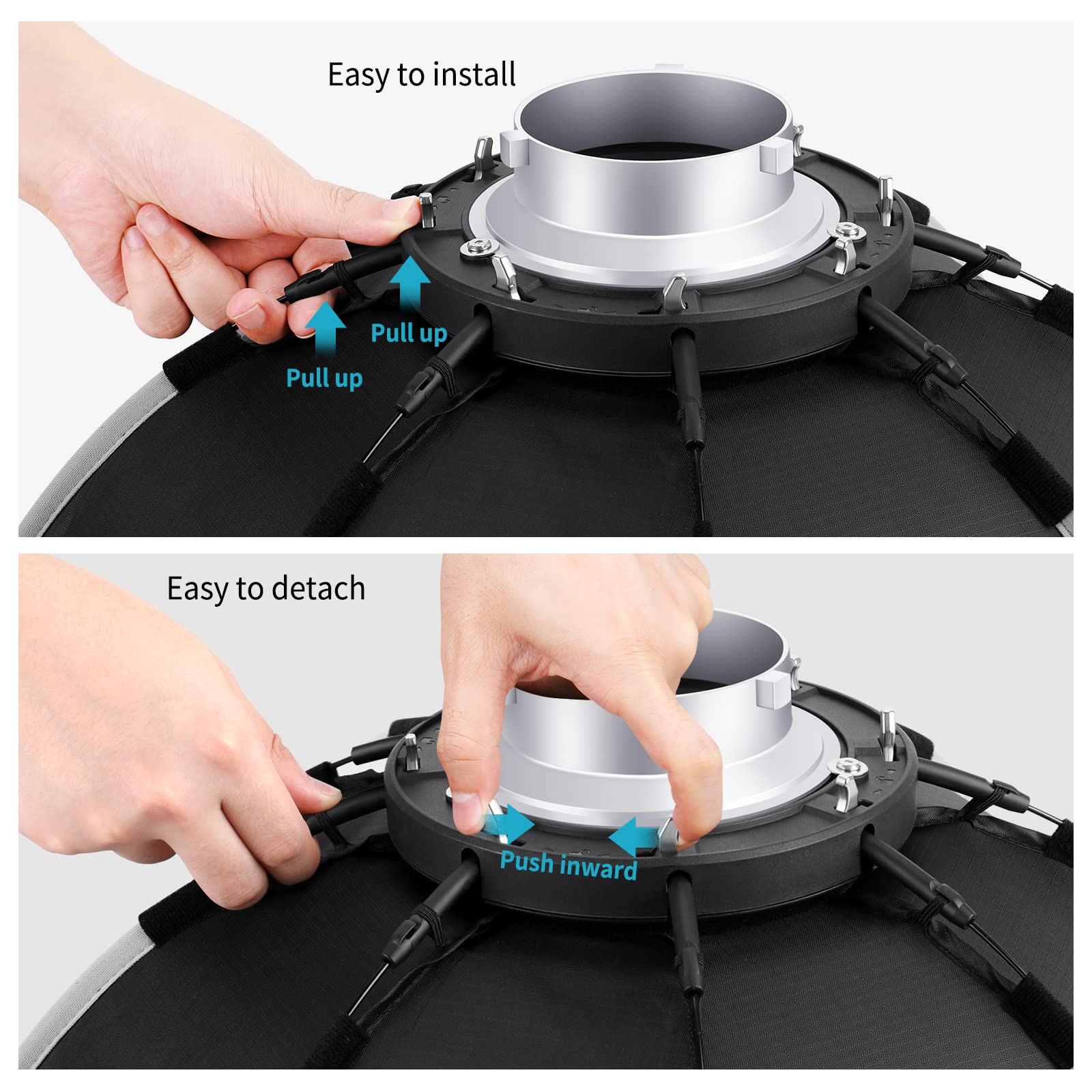Foto 5 pulgar | Softbox Neewer Octogonal De 65 Cm Con Soporte Bowens Para Estudio - Venta Internacional.