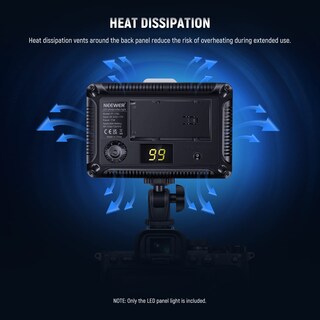 Foto 6 | Luz Led De Vídeo Neewer 176 Regulable Con Batería Para Cámara - Venta Internacional.