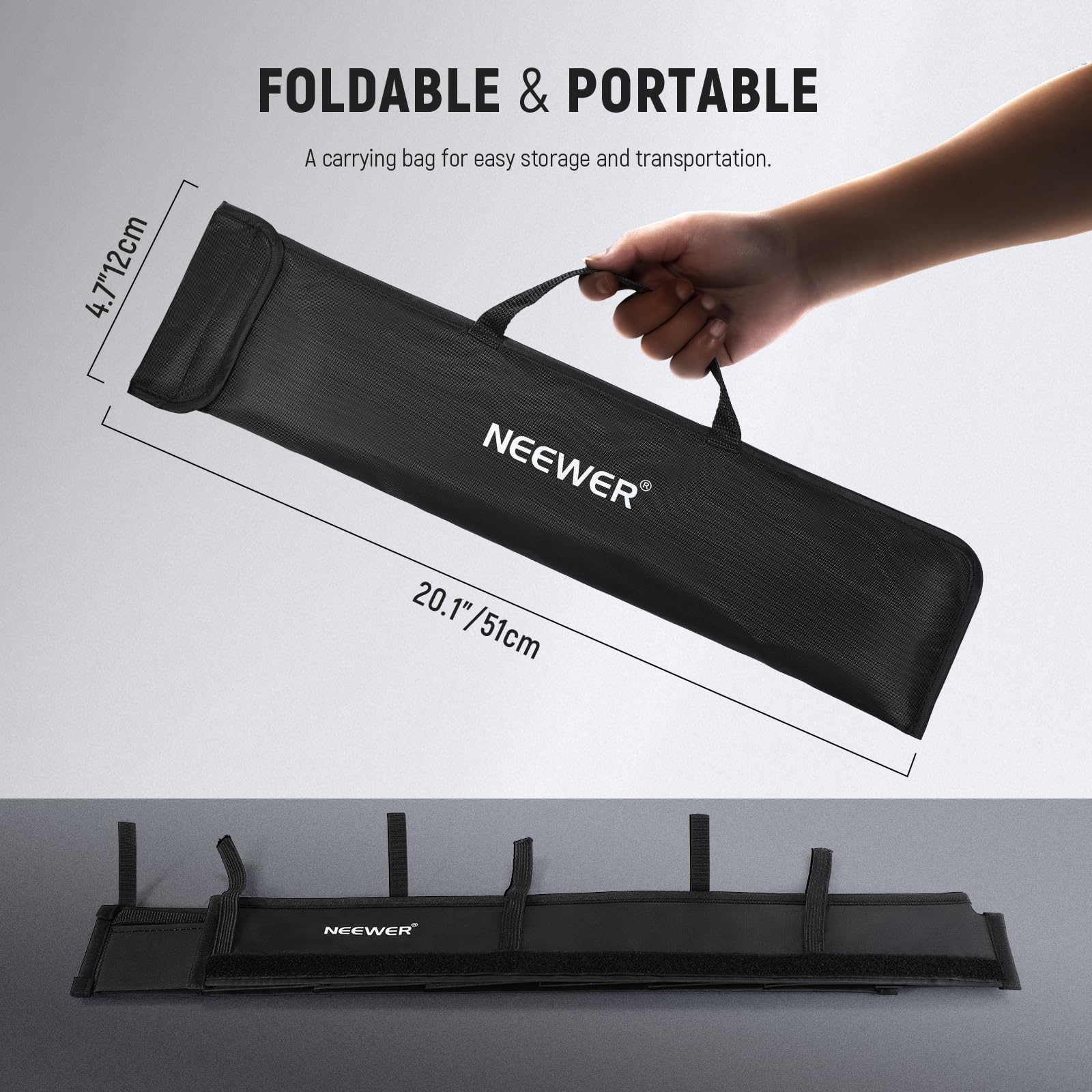 Foto 6 pulgar | Difusor Softbox Grid Strip Para Lámpara Led Neewer Bh20b - Venta Internacional.