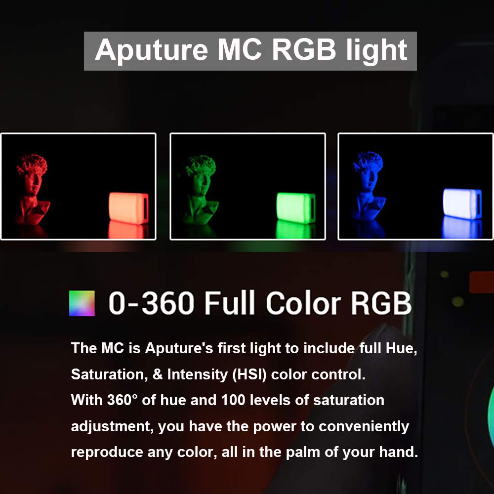 Foto 6 pulgar | Luz De Vídeo En Cámara Aputure Amaran Al-mc Rgbww Cri 96+ - Venta Internacional.