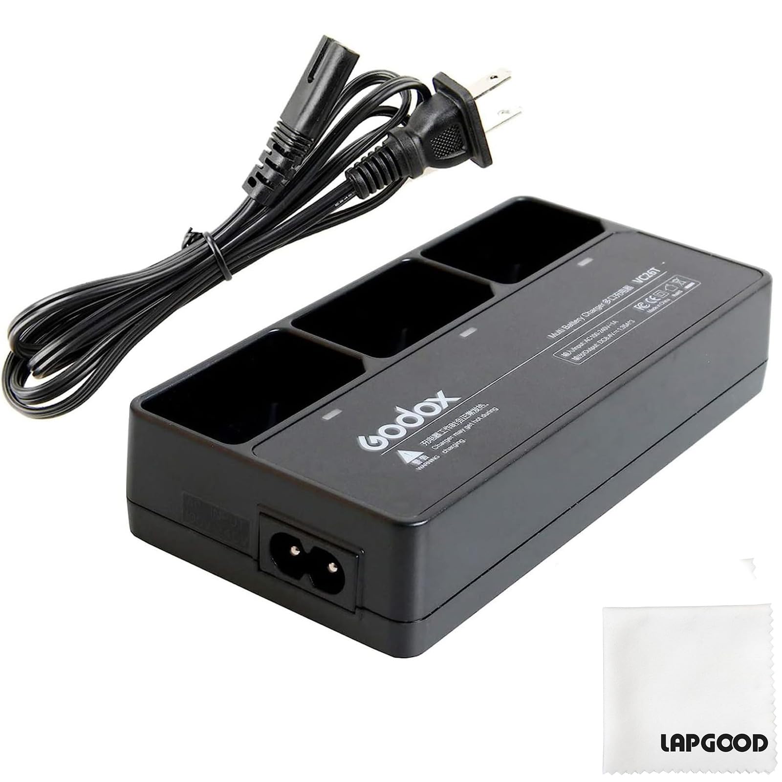 Foto 4 pulgar | Kit De Cargador De Batería Triple Godox Vc26t Para Godox Flash - Venta Internacional.