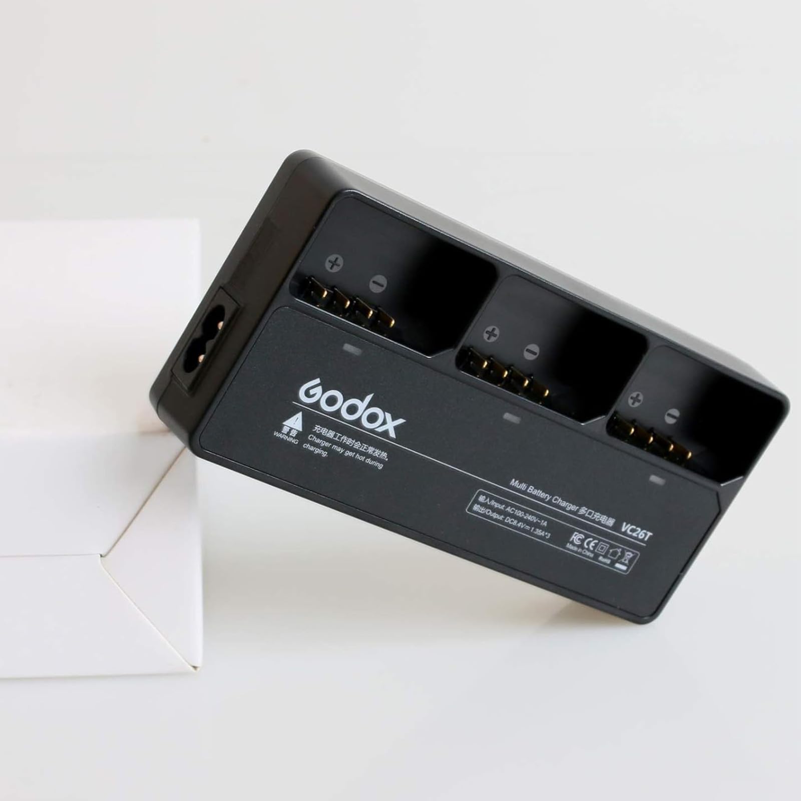Foto 5 pulgar | Kit De Cargador De Batería Triple Godox Vc26t Para Godox Flash - Venta Internacional.