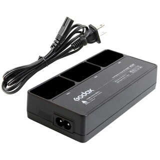 Foto 5 | Kit De Cargador De Batería Triple Godox Vc26t Para Godox Flash - Venta Internacional.