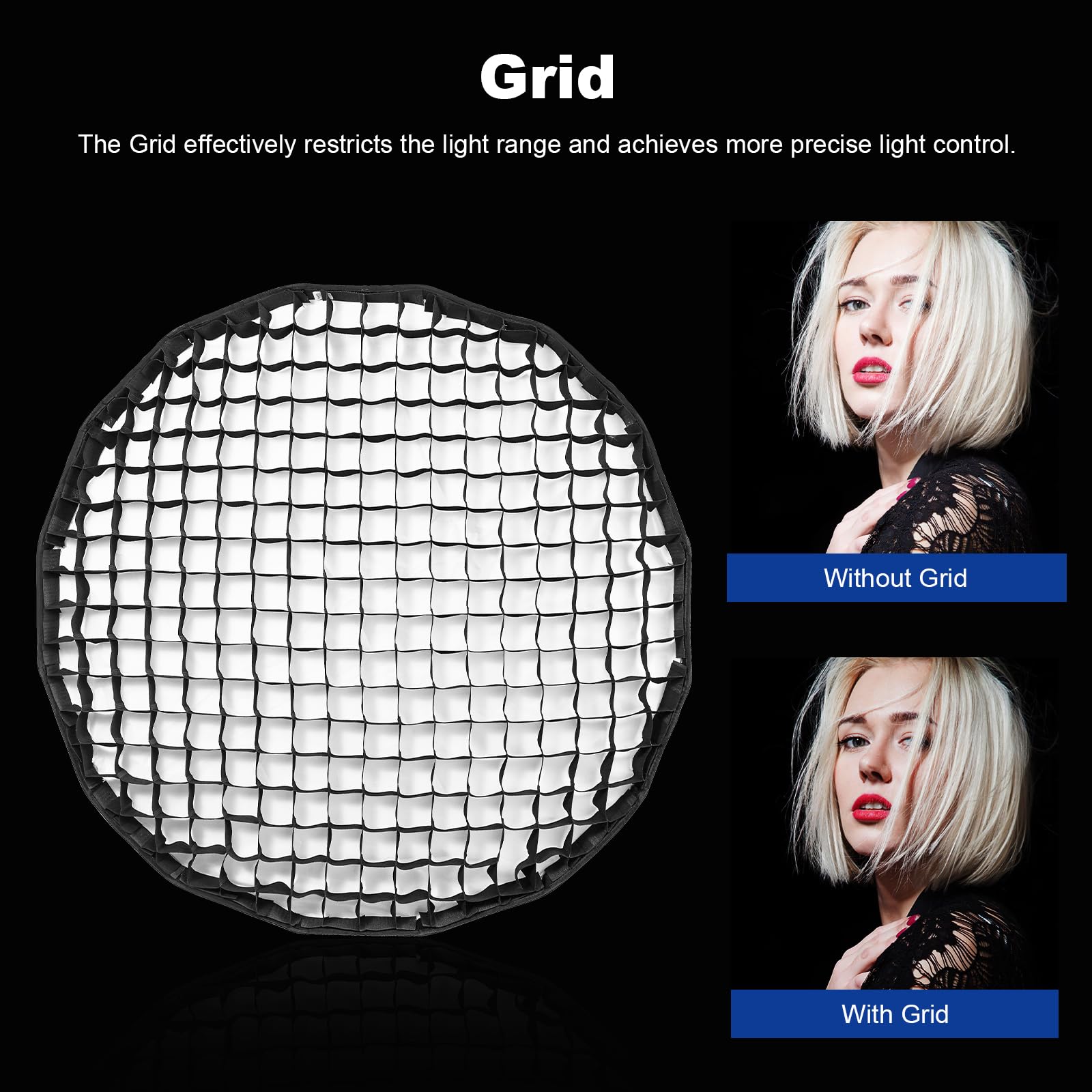 Foto 3 pulgar | Softbox Godox Qr-p90t Con Rejilla De 90 Cm - Venta Internacional.