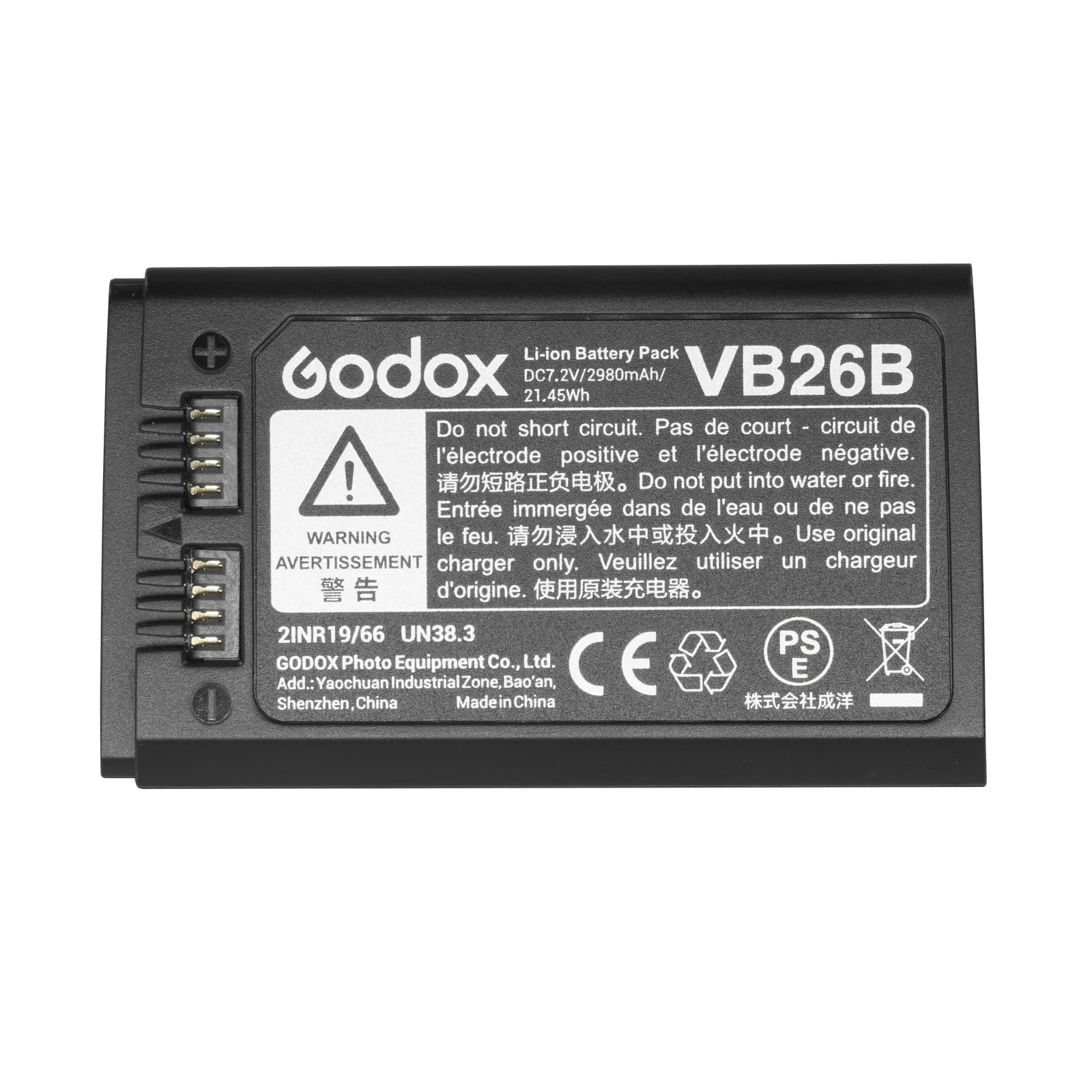 Foto 4 pulgar | Batería De Repuesto Godox V1 Para V1-s V1-c V1-n V1-f V1-o - Venta Internacional.