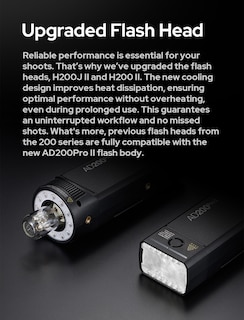 Foto 2 | Flash Godox Ad200 Pro Ii Con Sincronización X3, 200 W De Potencia - Venta Internacional.