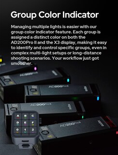 Foto 7 | Flash Godox Ad200 Pro Ii Con Sincronización X3, 200 W De Potencia - Venta Internacional.