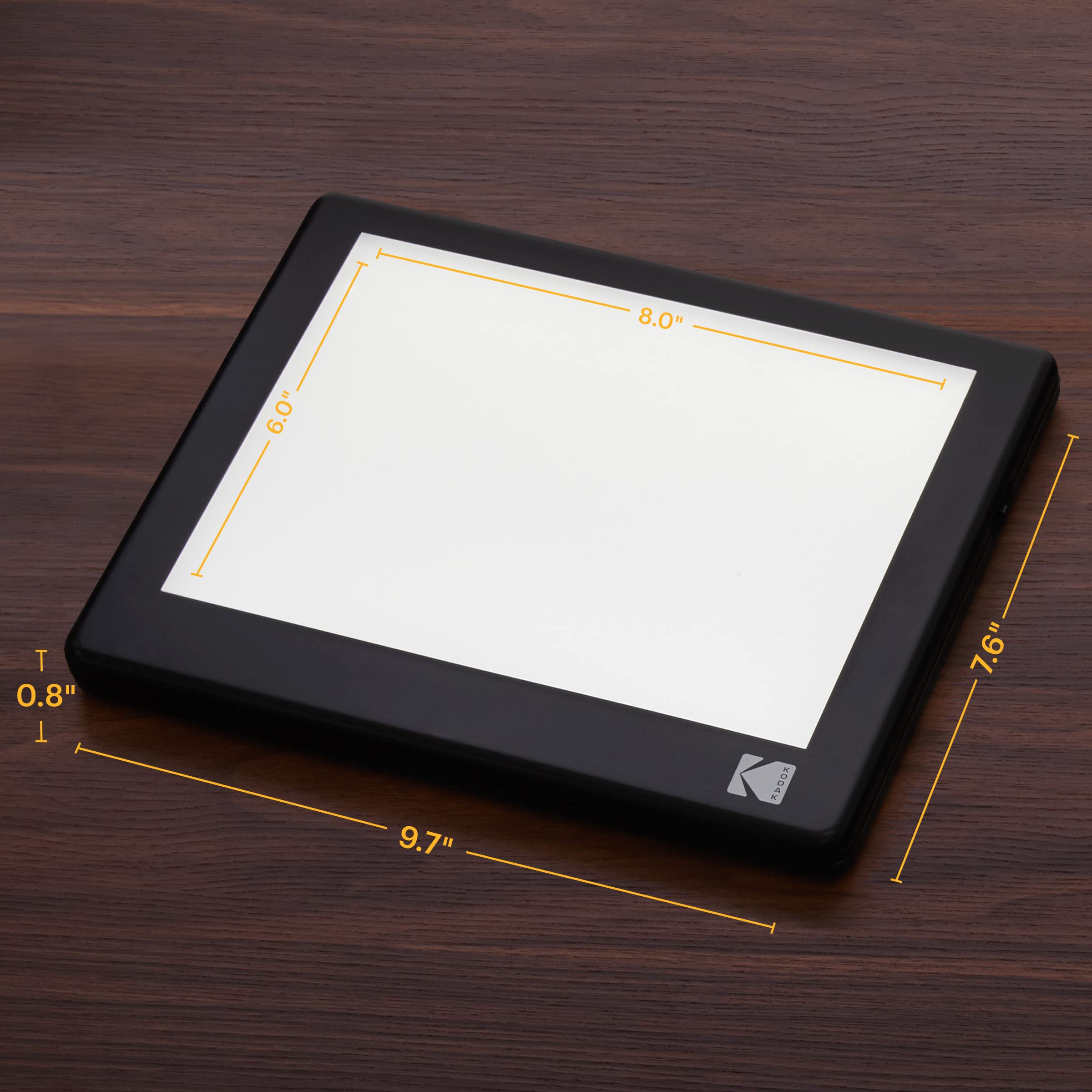 Foto 2 | Caja De Luz Led Kodak 20x15 Cm Para Negativos, Diapositivas Y Películas - Venta Internacional.