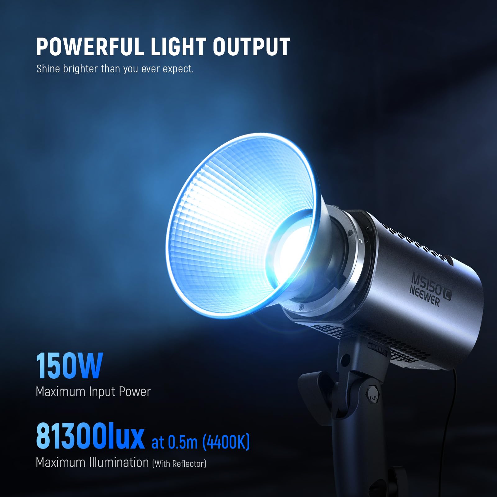Foto 3 pulgar | Lámpara Led De Vídeo Neewer Ms150c Rgbww De 150 W Con Control 2700k-6500k - Venta Internacional.