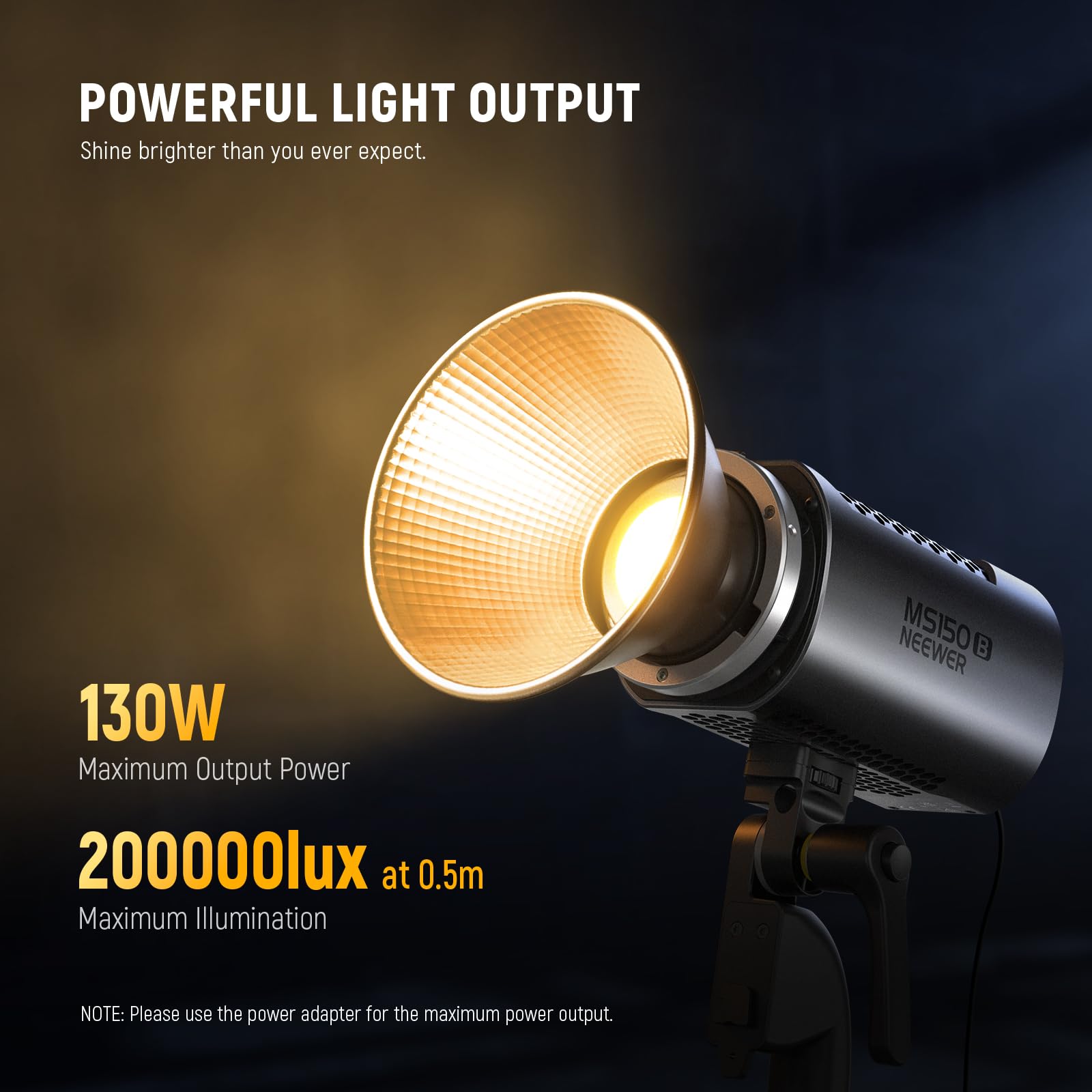 Foto 3 pulgar | Lámpara Led De Vídeo Neewer Ms150b, 130 W, Bicolor, Con Control De Aplicaciones - Venta Internacional.