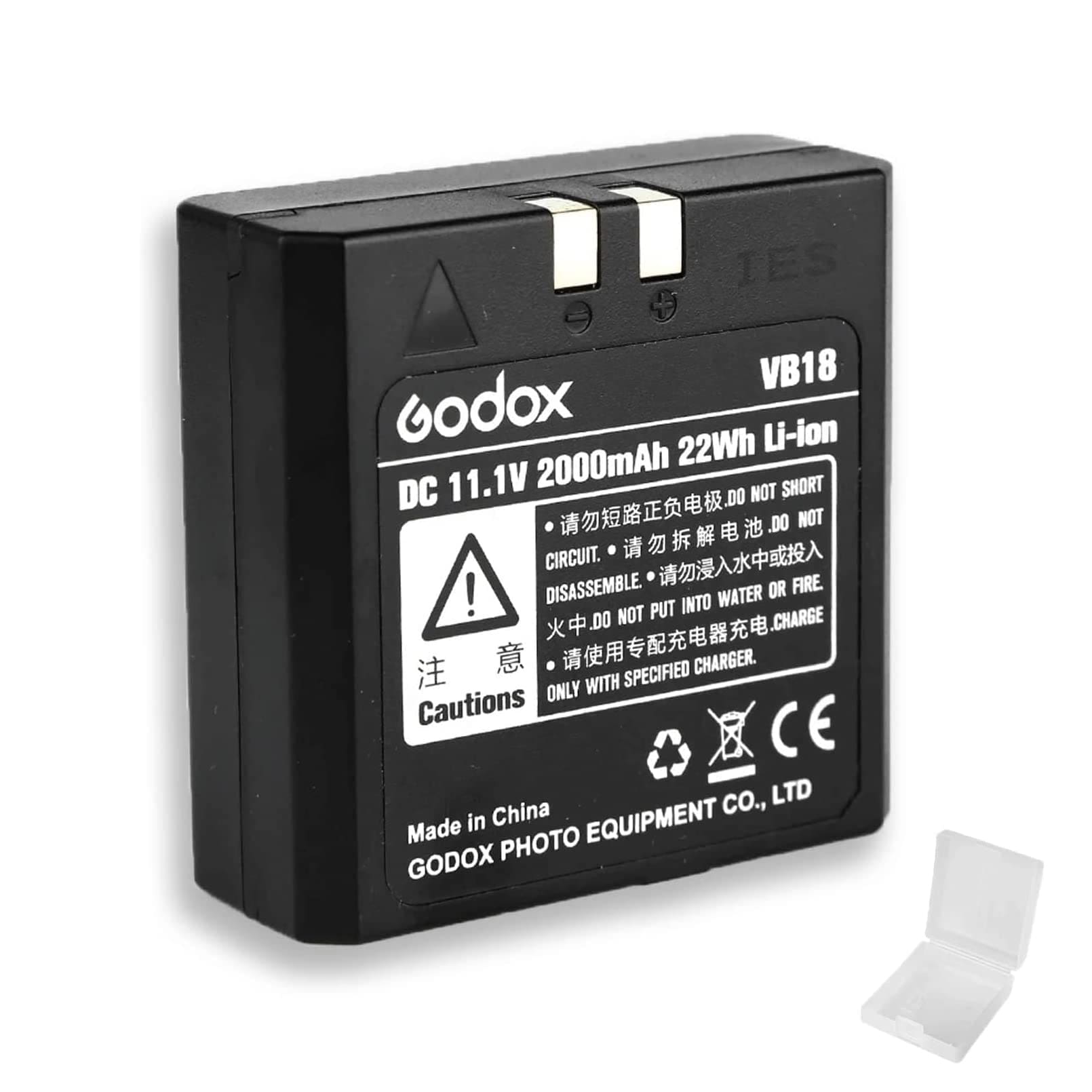 Batería De Repuesto Godox Vb18 Recargable 11.1v 2000mah - Venta Internacional. $1,130